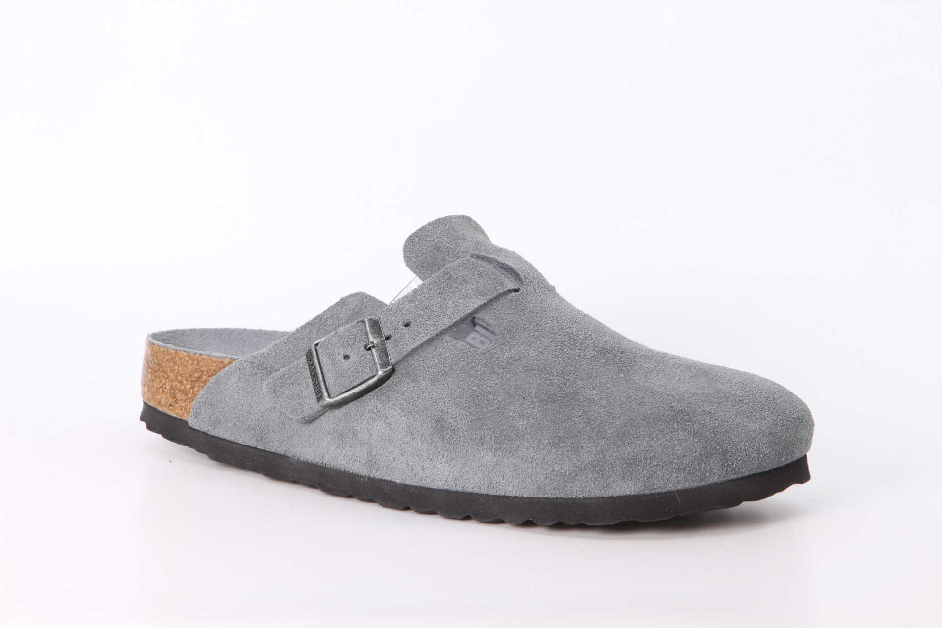 Boston Suede schmal basalt grey