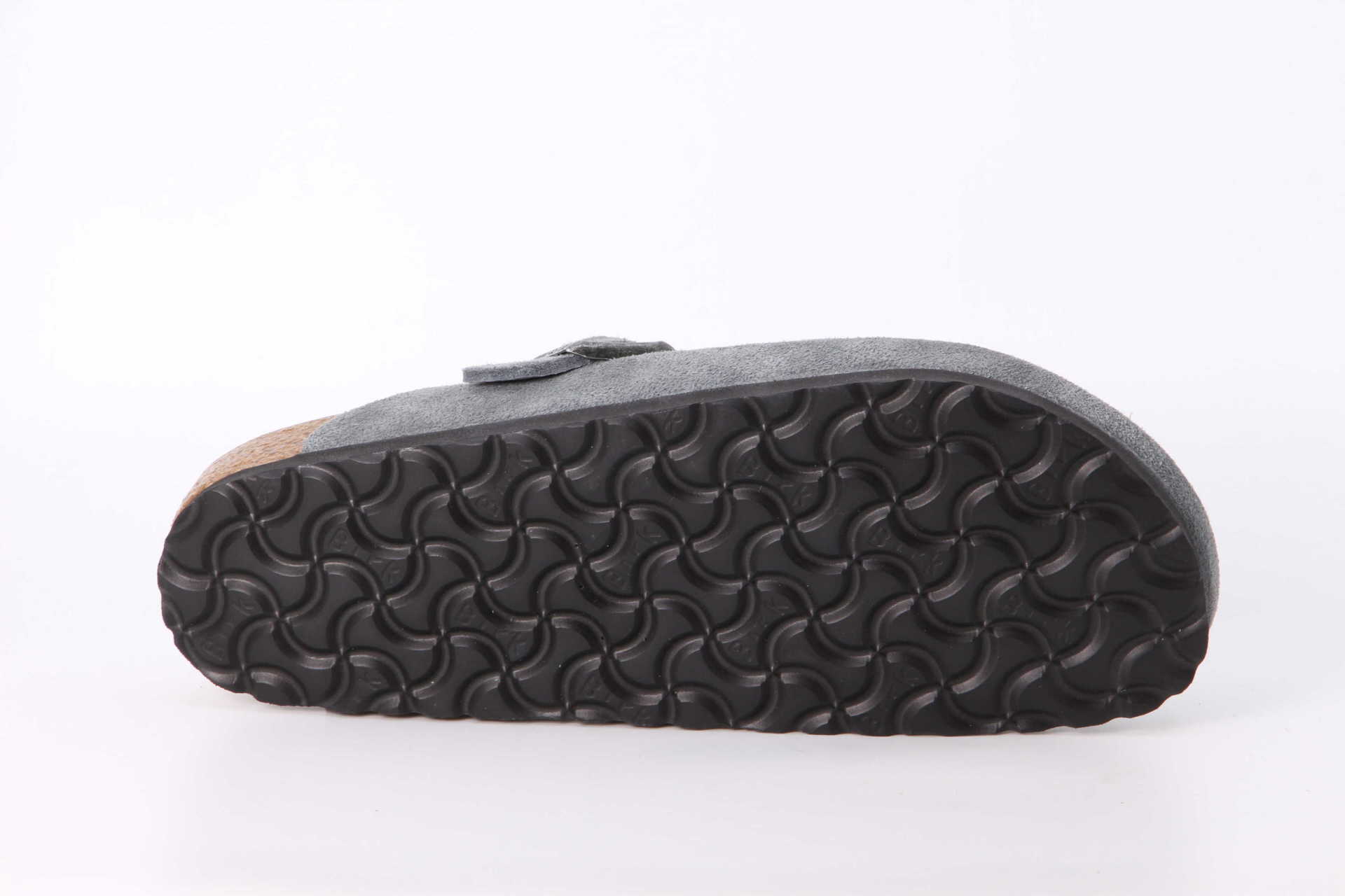 Boston Suede schmal basalt grey – Bild 3