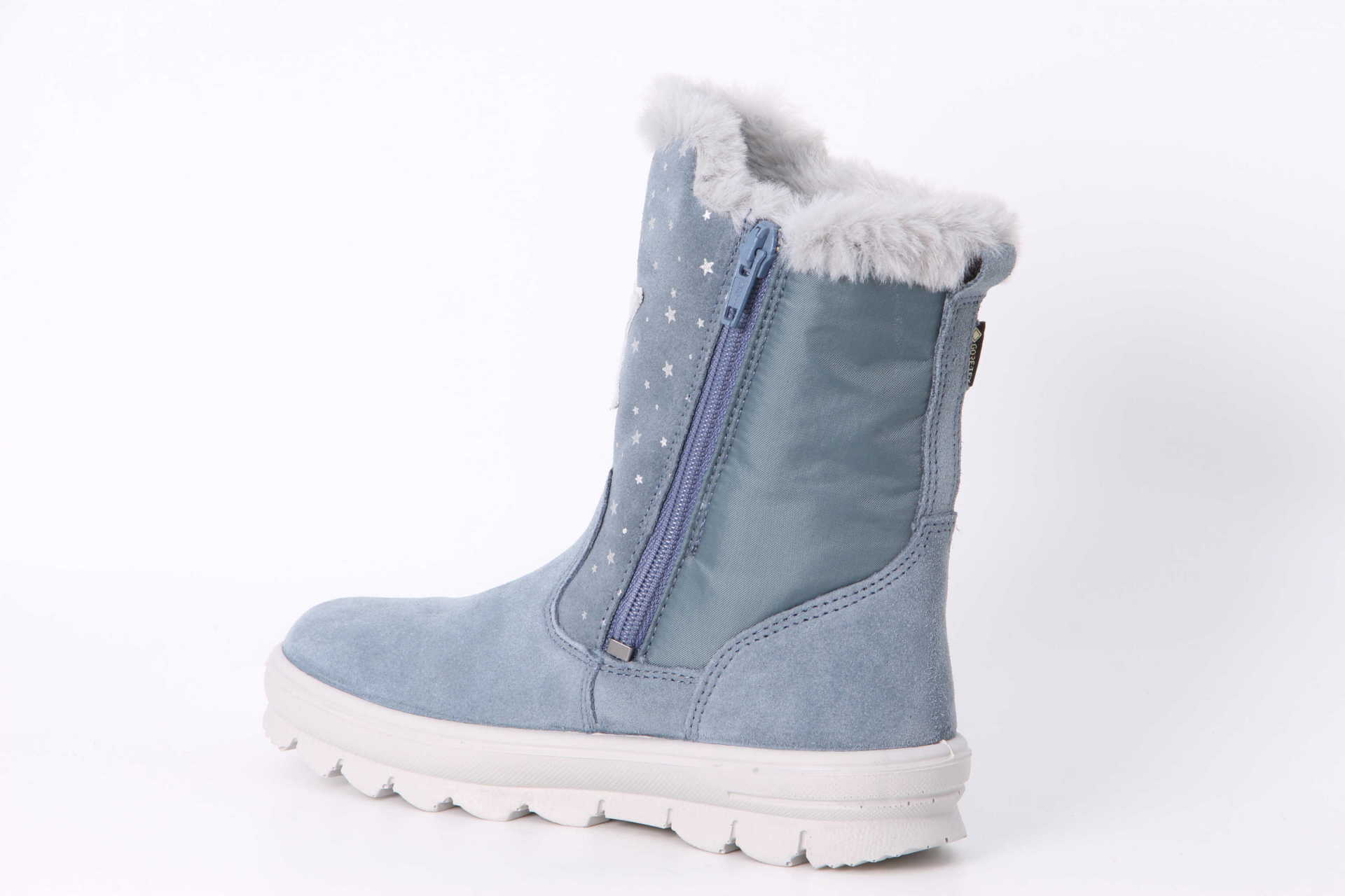 Flavia GTX blau / silber Rückseite