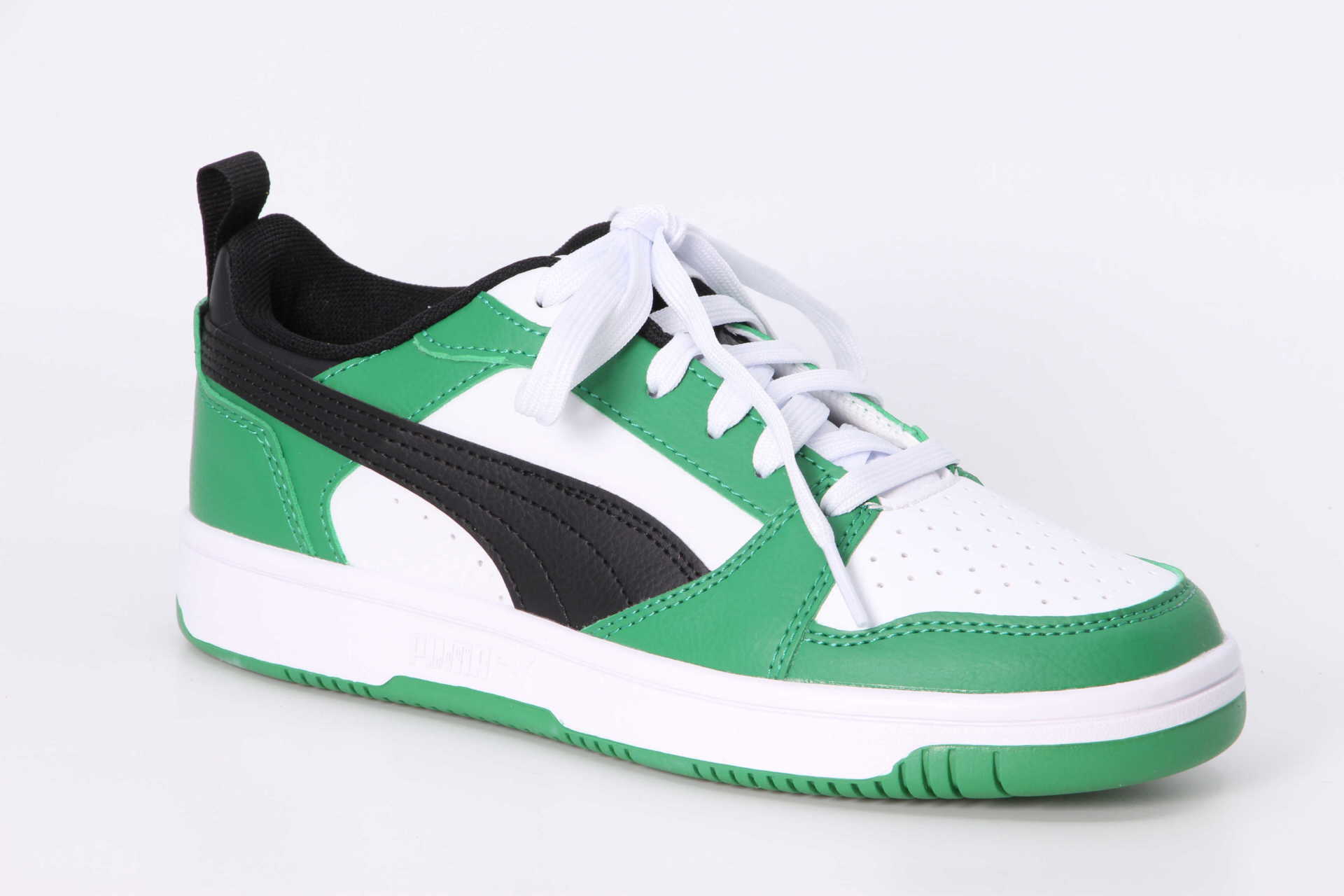 Rebound V6 Lo Junior green / white / black Vorderseite