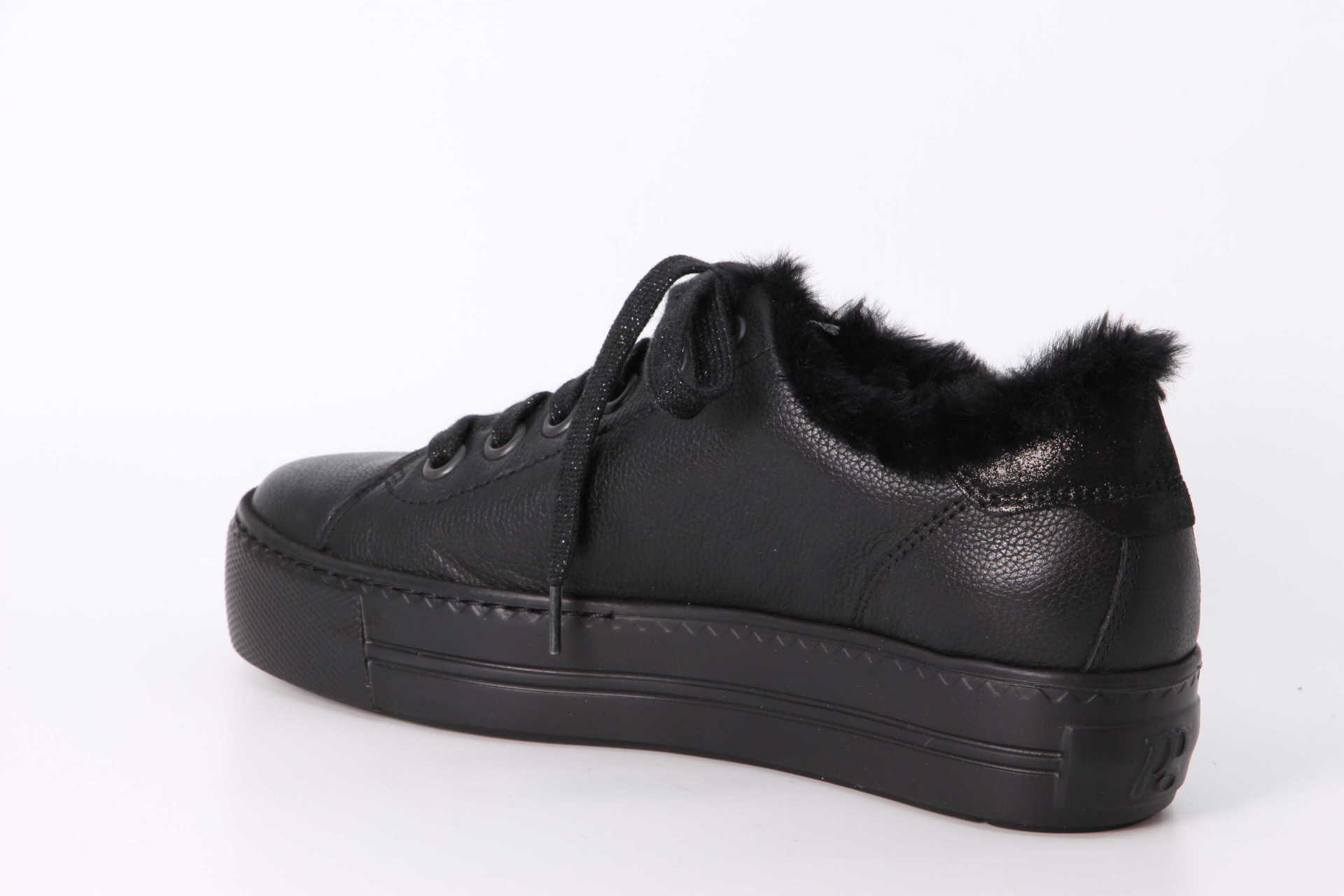 Winter-Sneaker schwarz – Bild 2