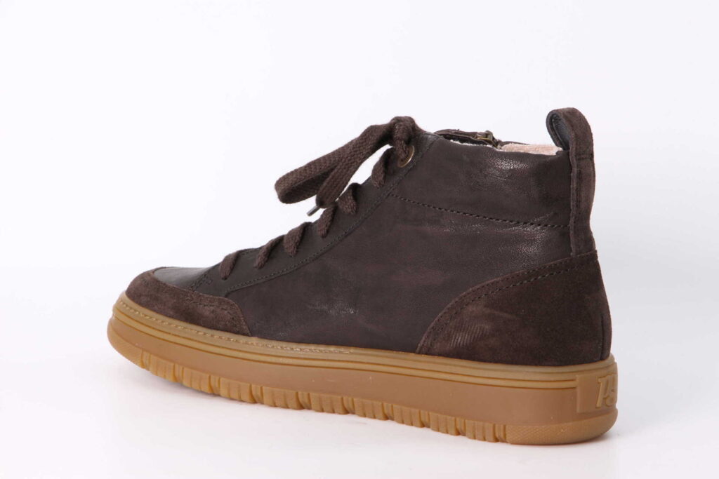 Hi-Top Sneaker mocca / moro Rückseite