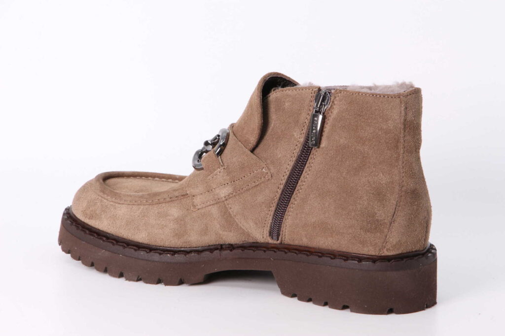 High-Loafer warm sesam Rückseite
