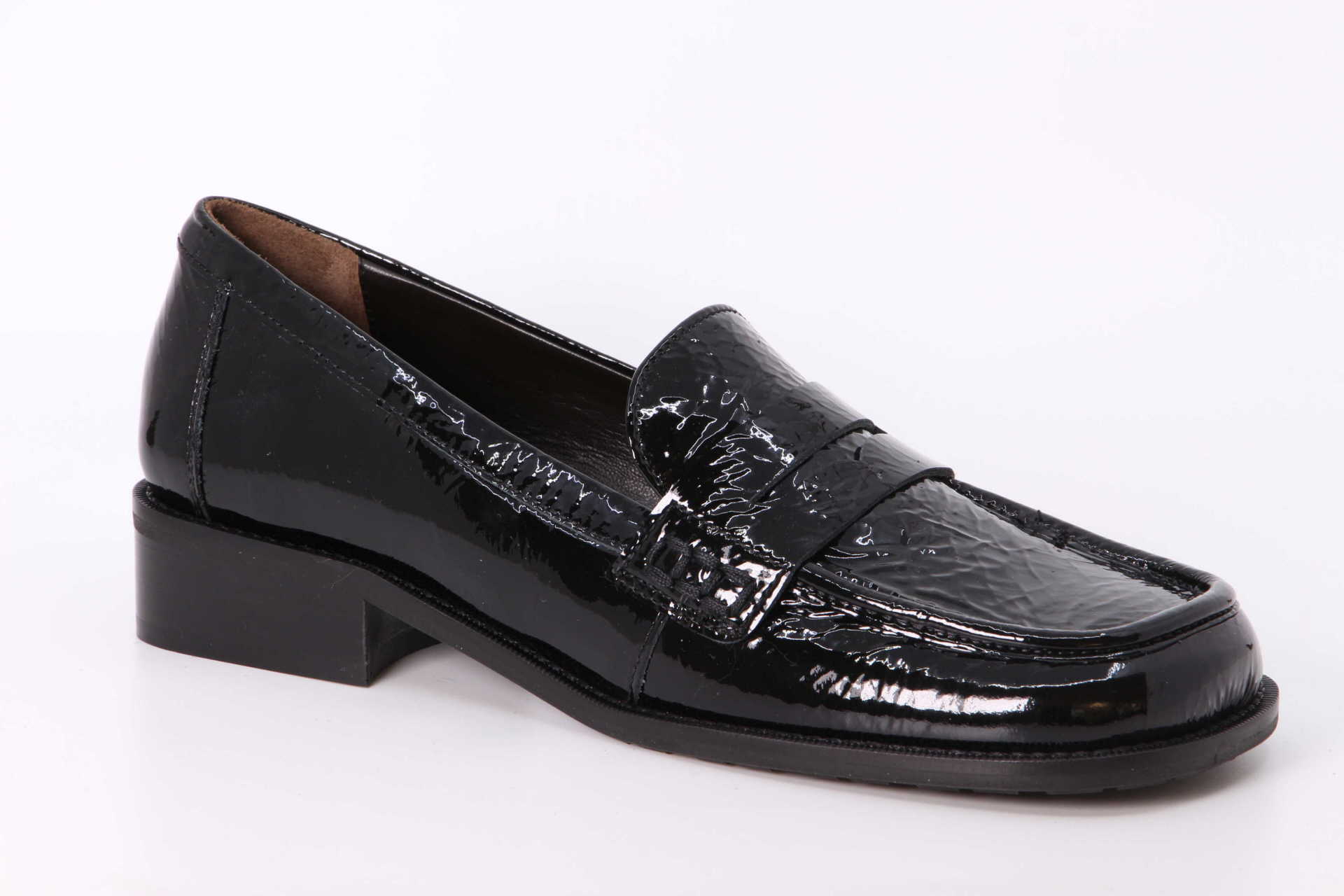Loafer schwarz Vorderseite