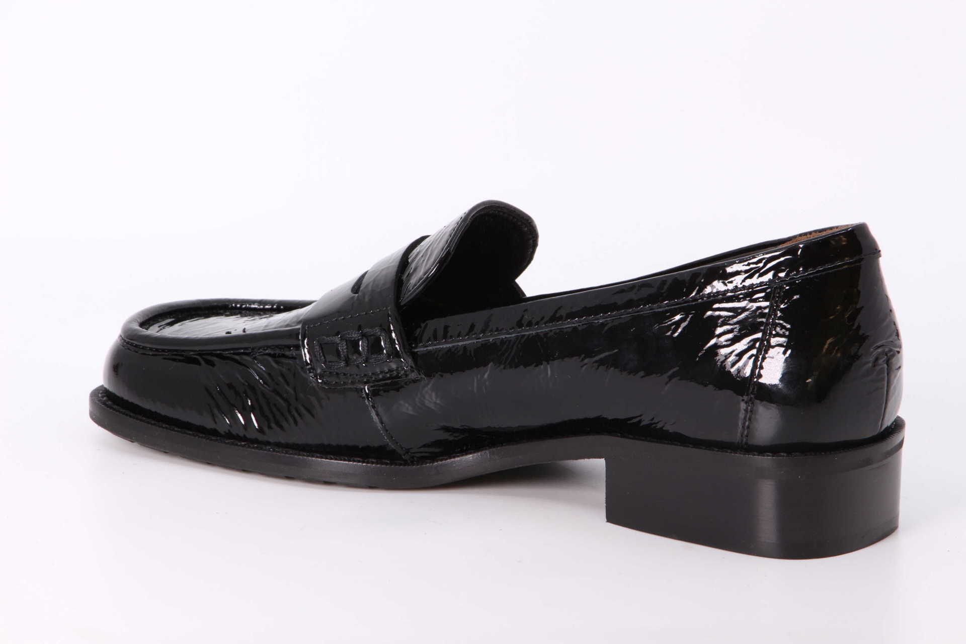 Loafer schwarz Rückseite
