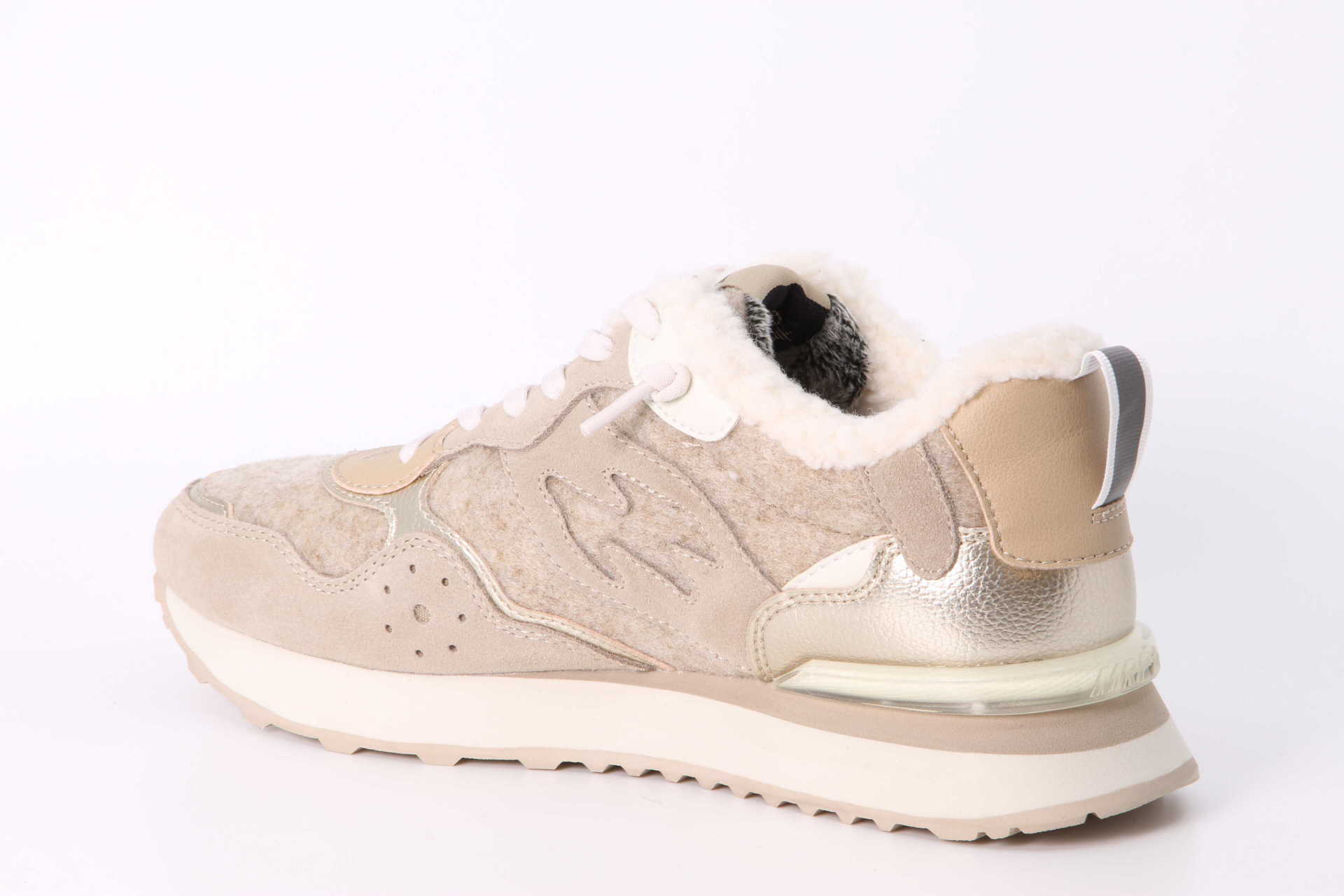 Sneaker beige / gold – Bild 2