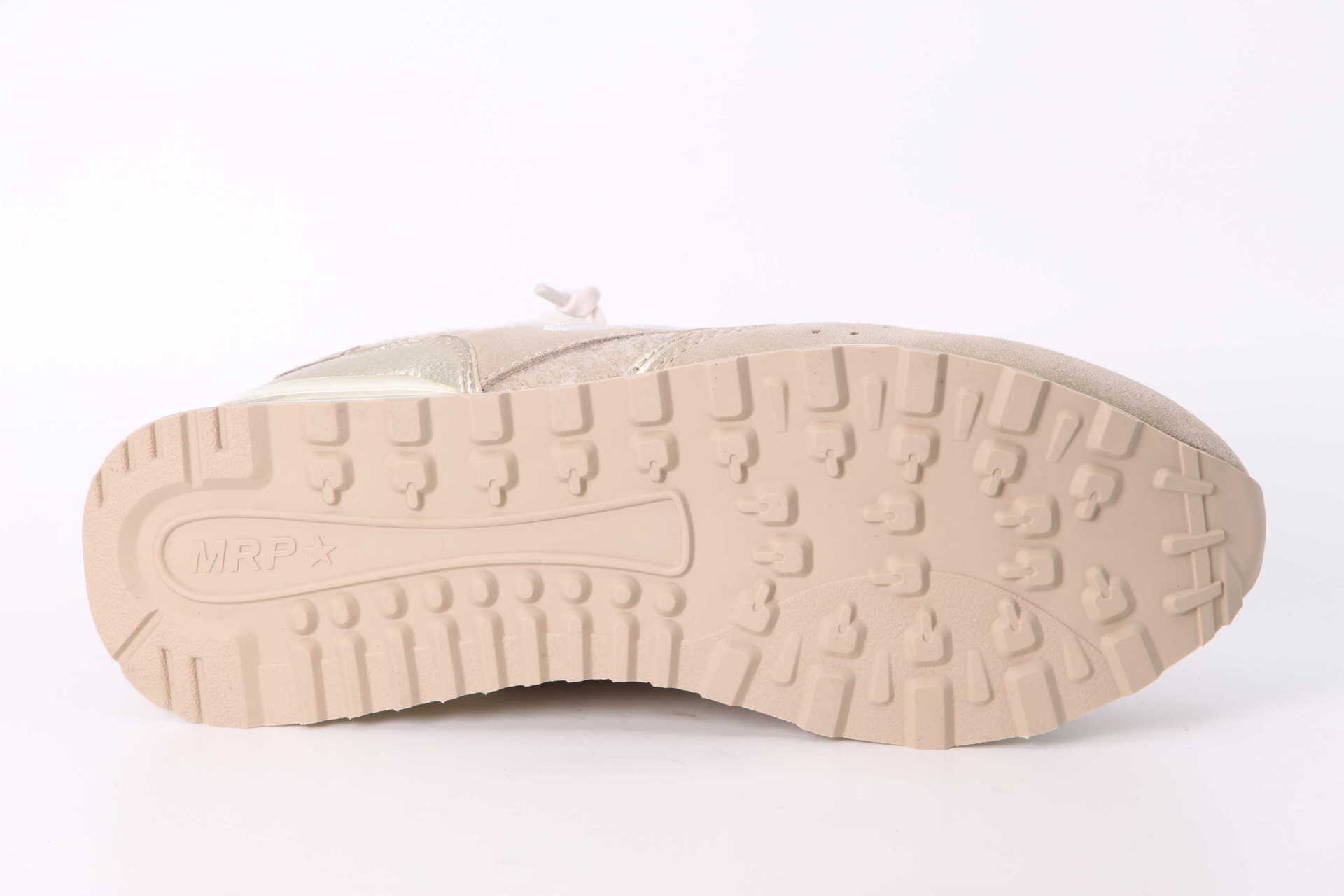 Sneaker beige / gold – Bild 3