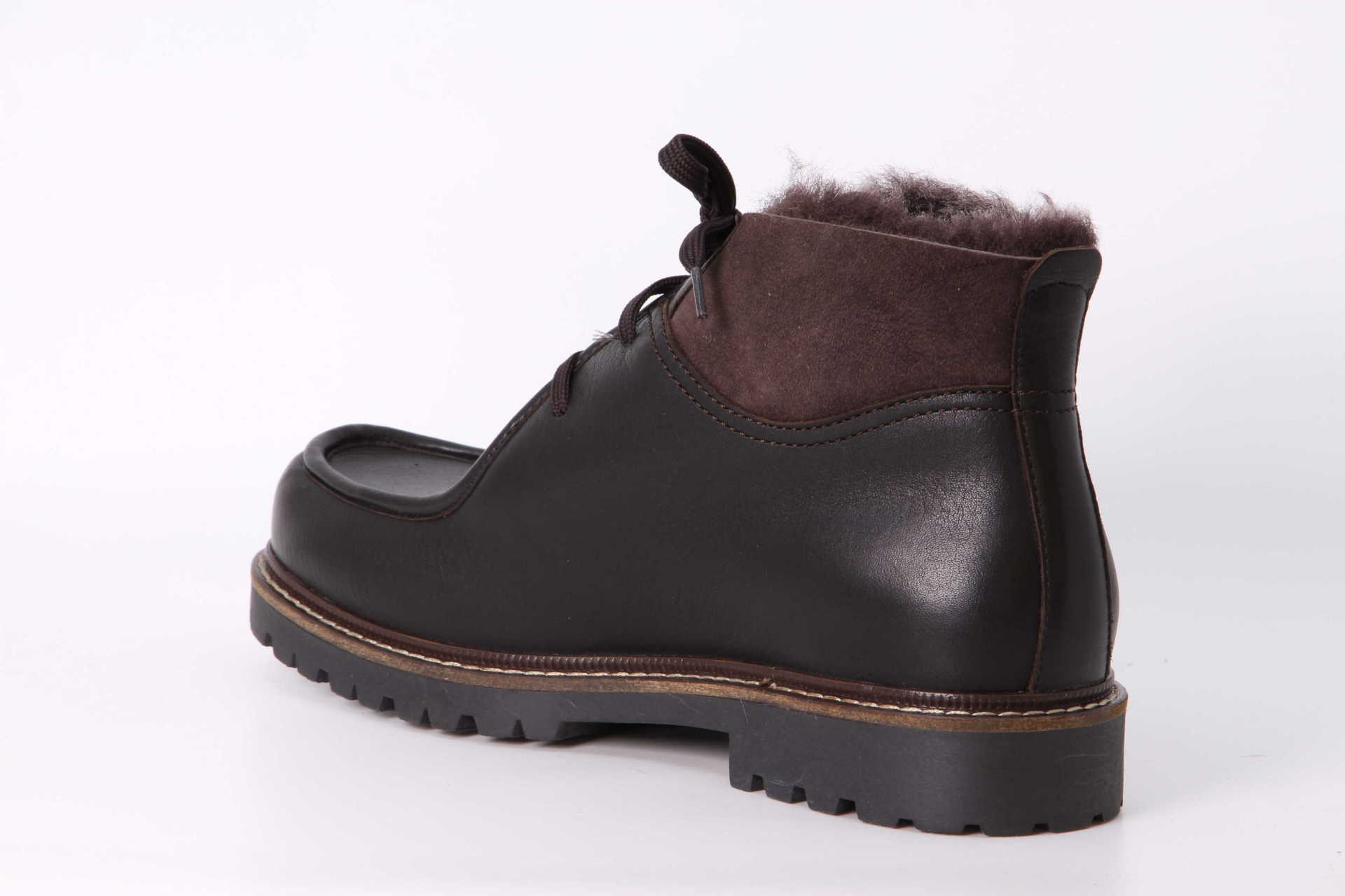 Winterstiefel dunkelbraun – Bild 2