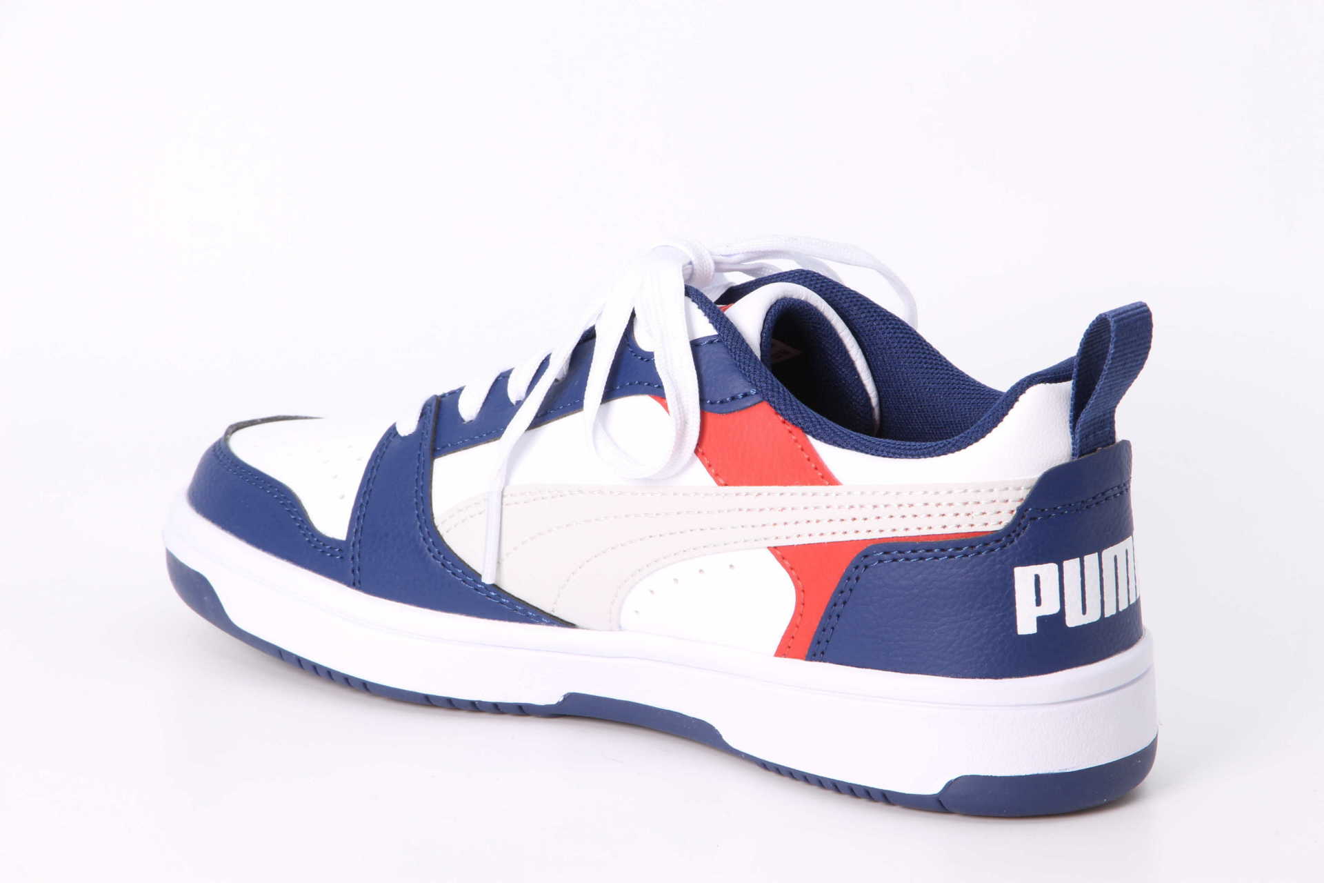 Rebound V6 Lo Junior blue jewel / white / red Rückseite