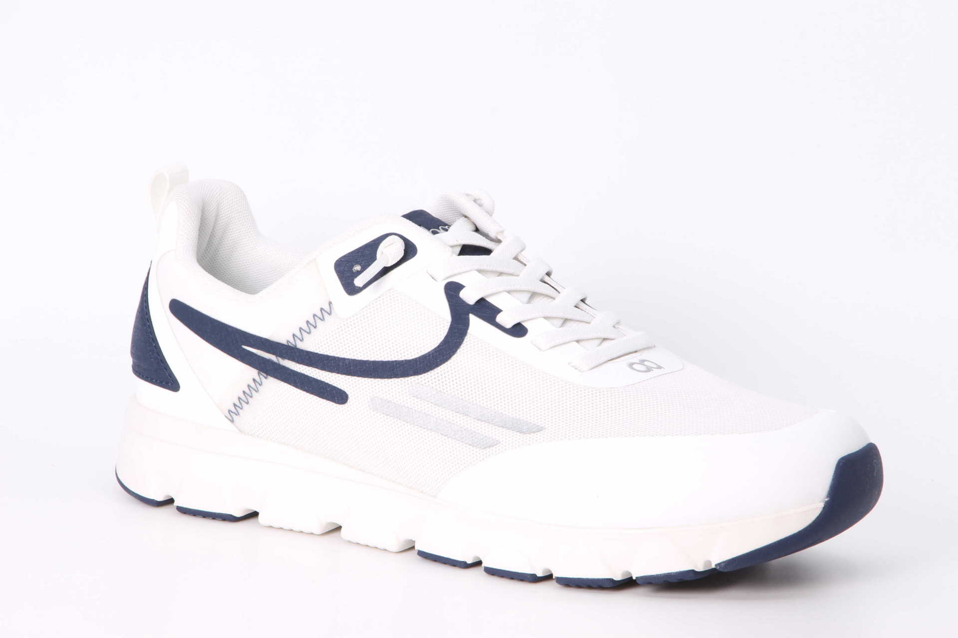 everyhaag Sneaker white / ocean Vorderseite