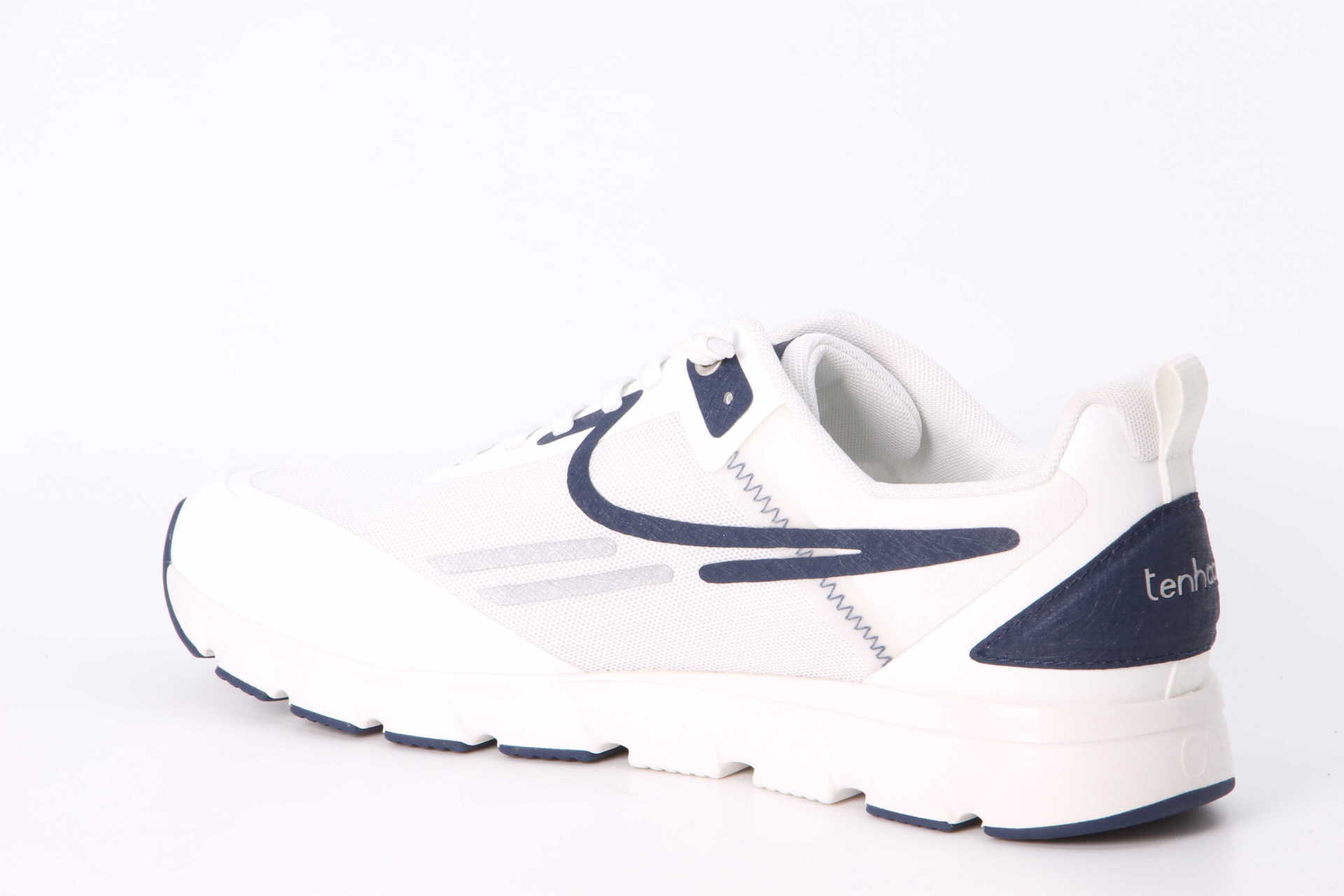 everyhaag Sneaker white / ocean Rückseite