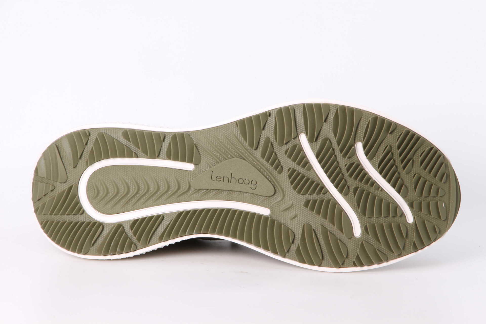 Sneaker olive / orange – Bild 3