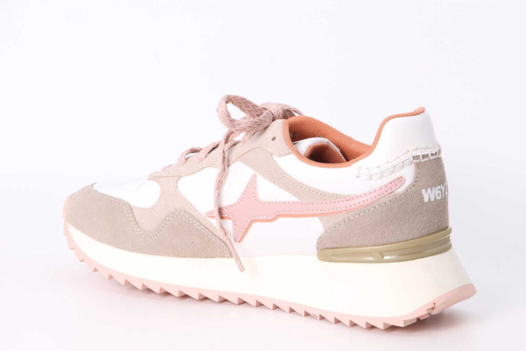 YAK beige / white / rose Rückseite