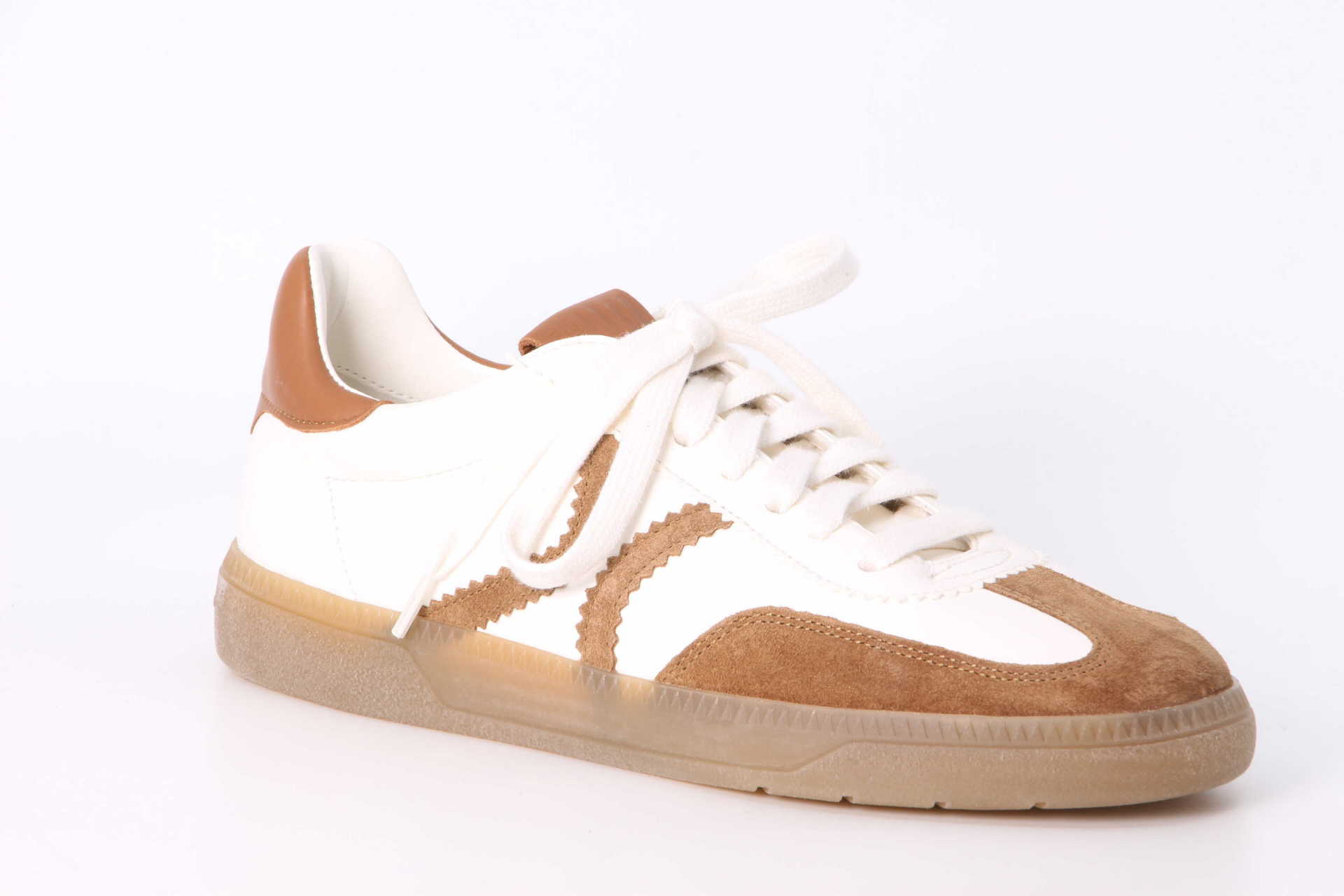 Pop weiss / cognac Vorderseite