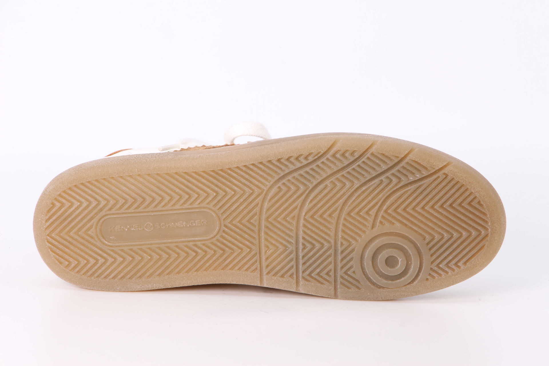 Pop weiss / cognac Sohle