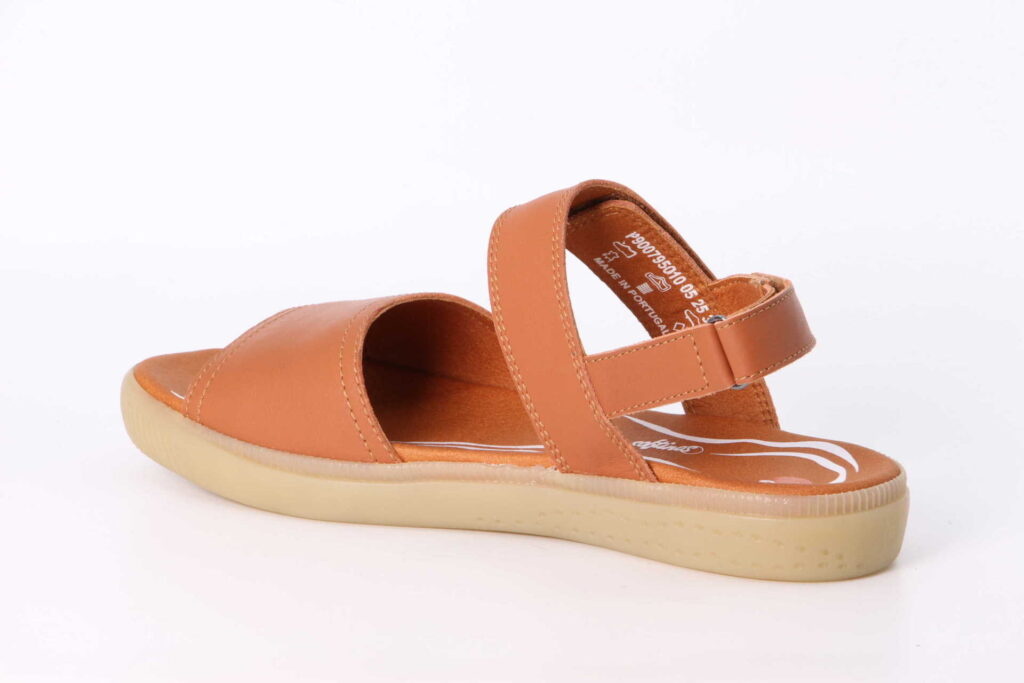 Indi Sandal warm orange Rückseite