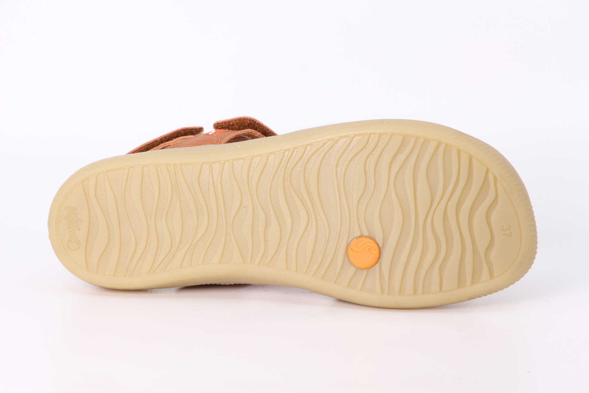 Indi Sandal warm orange Sohle