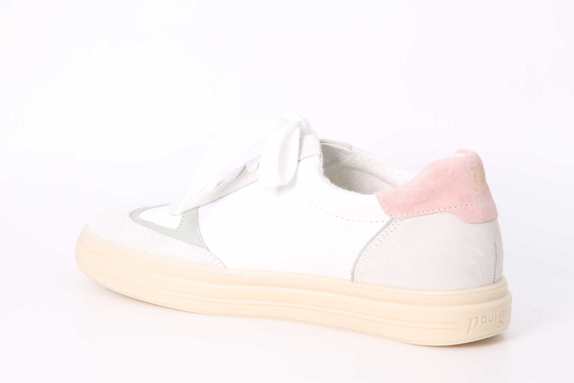 Sneaker milk / white / green / rose – Bild 2