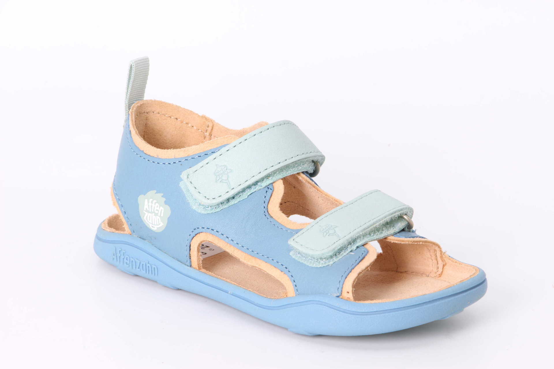 Hai Barfuss-Sandale blau Vorderseite
