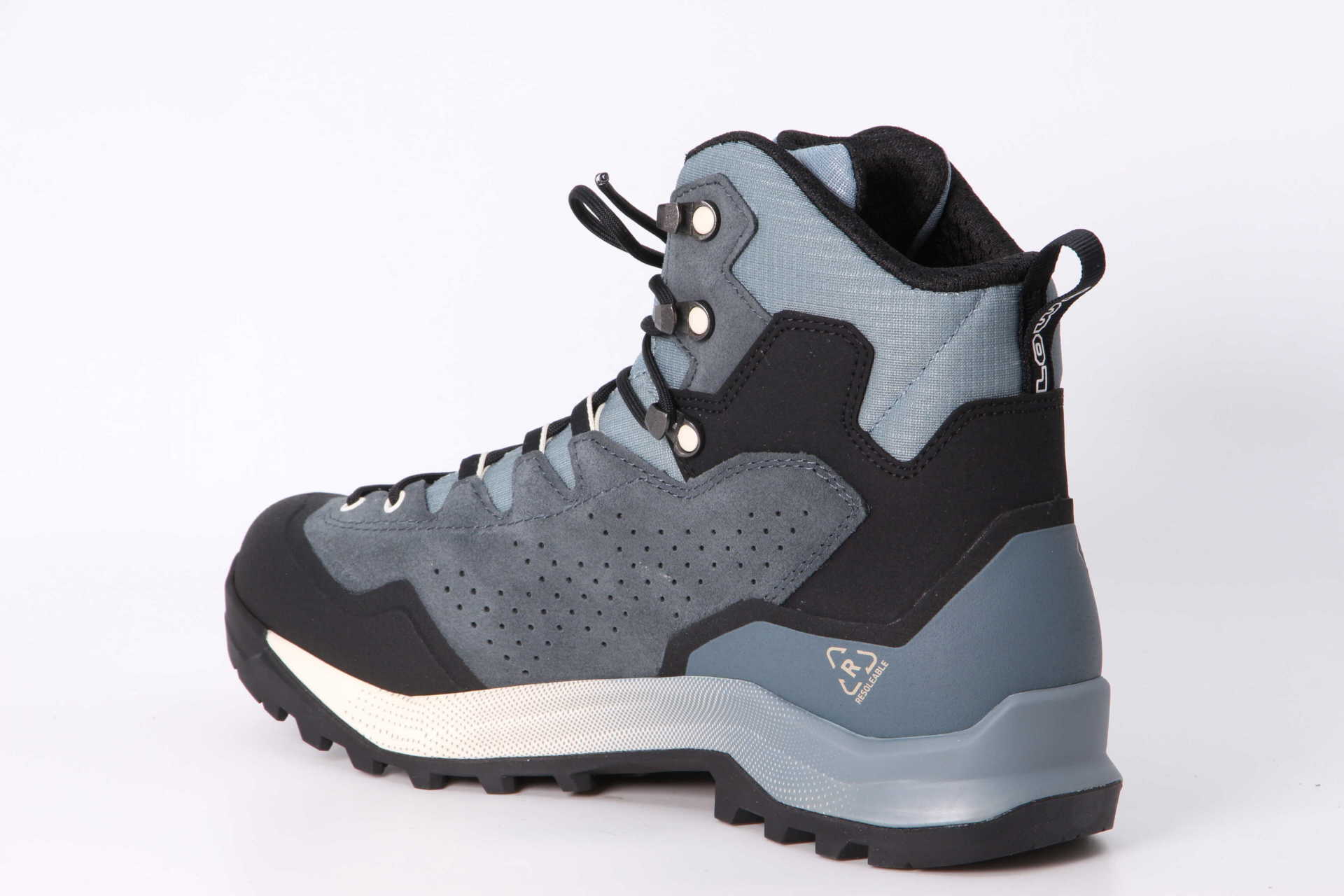 Lowa Explorer GTX Mid rauchblau / blau – Bild 2