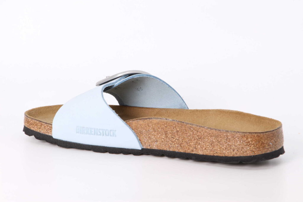 Madrid Big Buckle schmal baby blue Rückseite