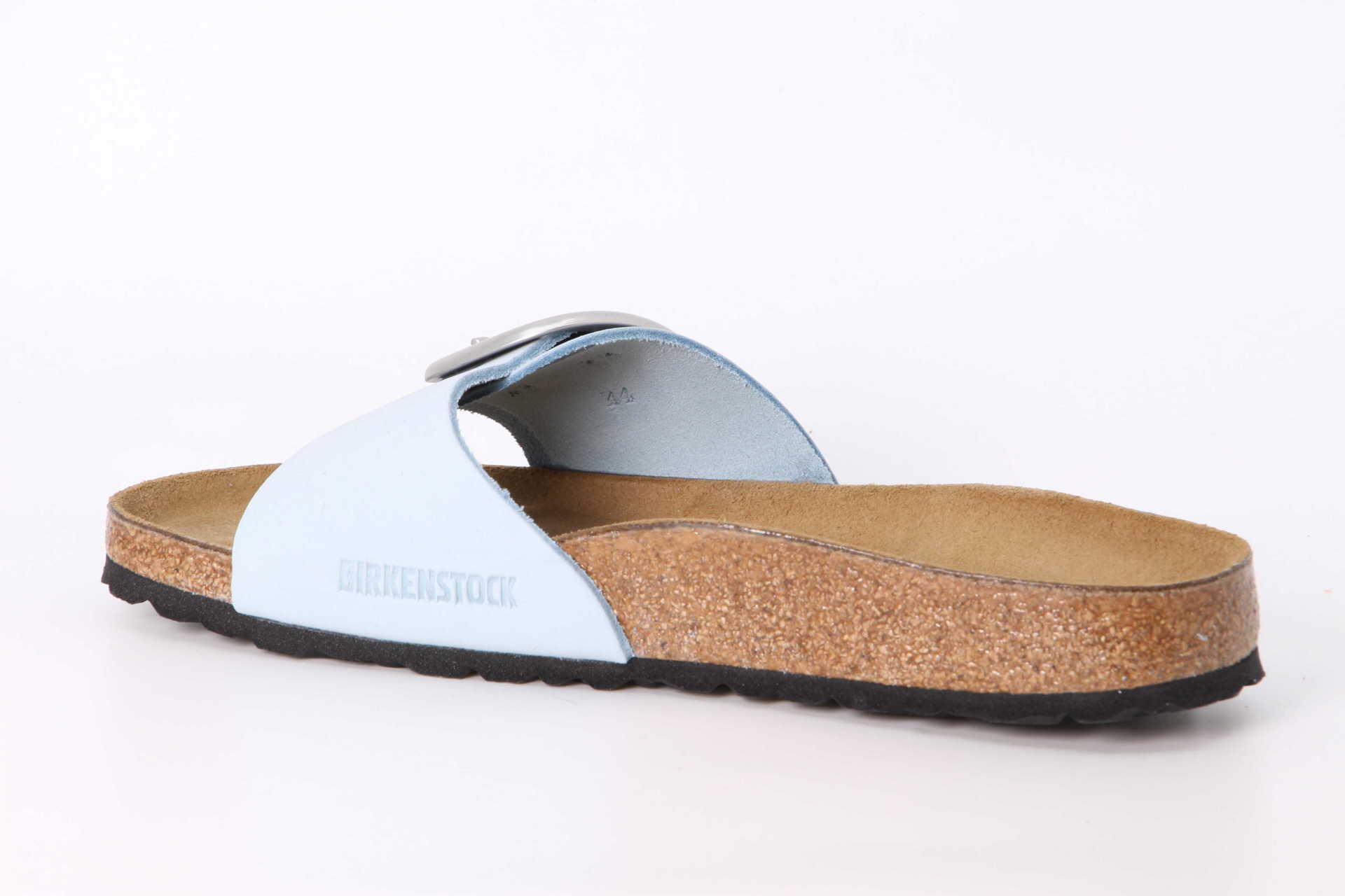 Madrid Big Buckle schmal baby blue Rückseite