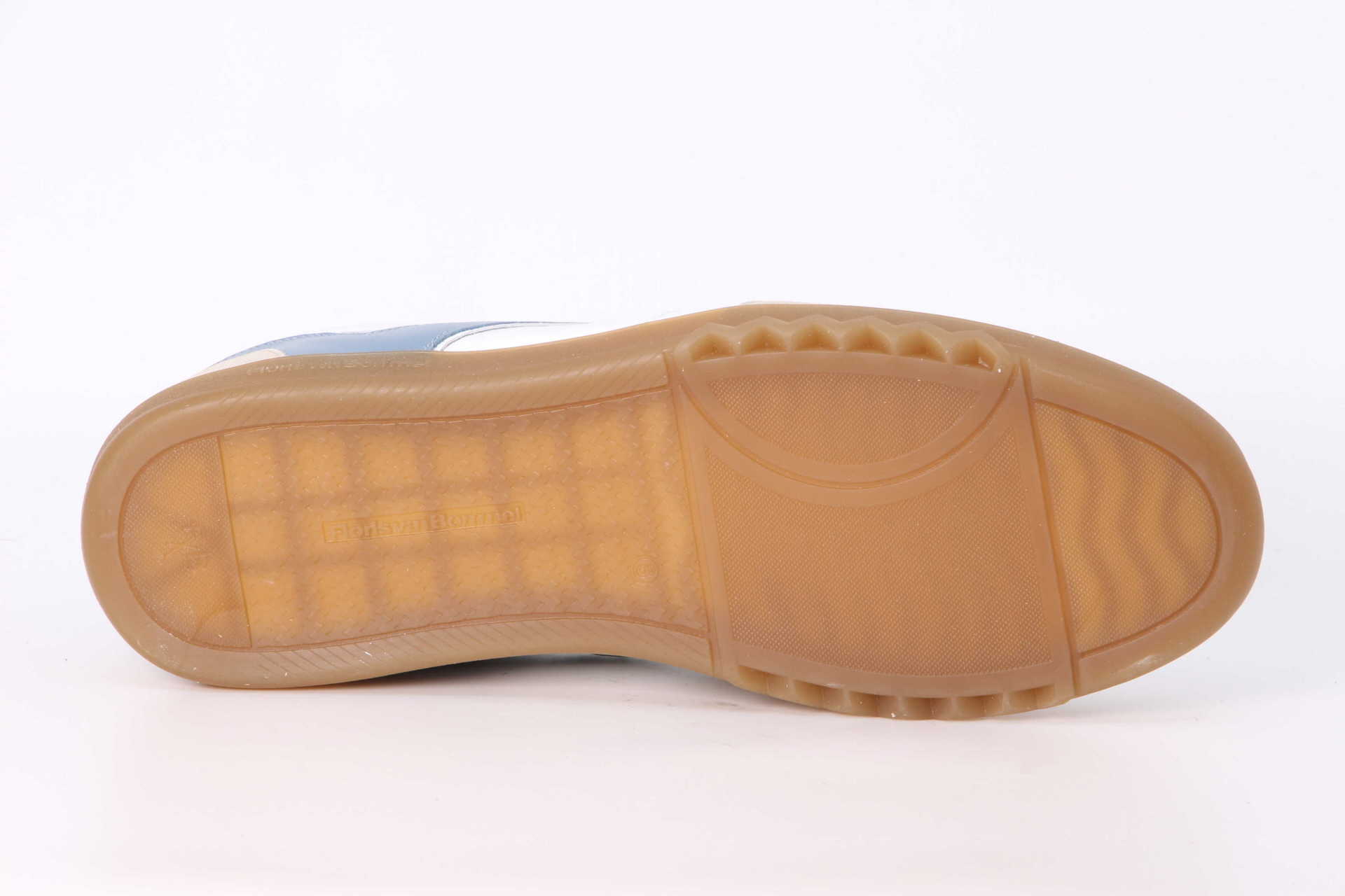 De Zaler white / blue Sohle