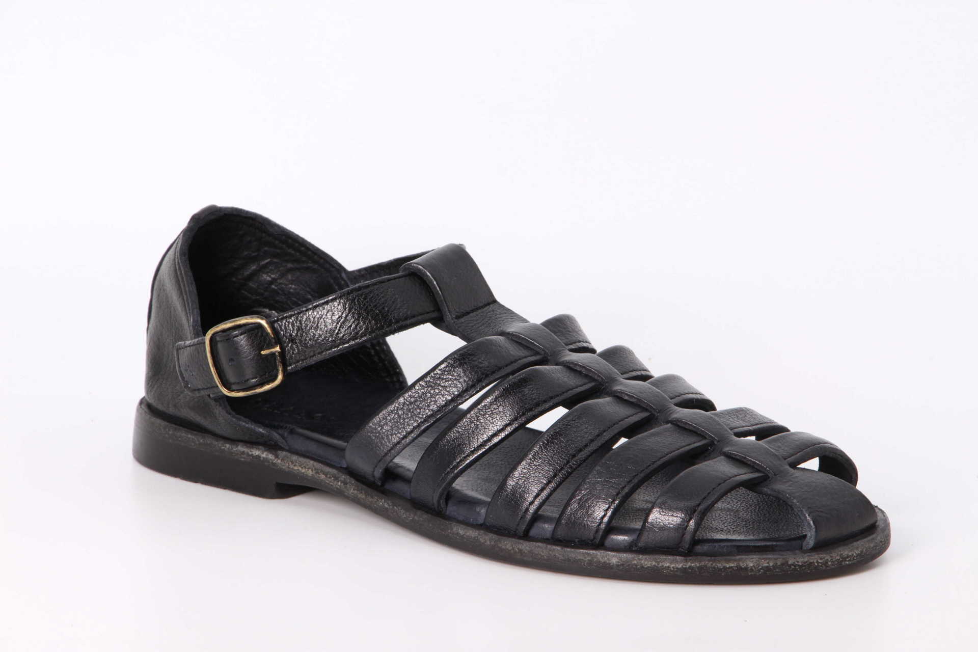 Sandale nero Vorderseite