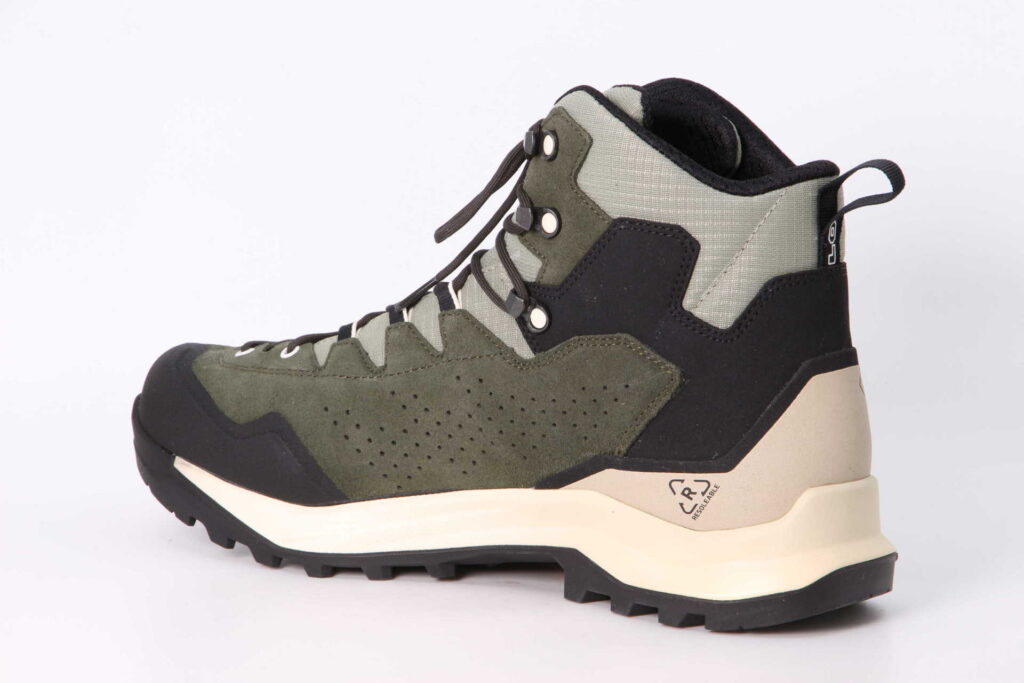 Lowa Explorer GTX Mid dunkelgrün / panna Rückseite