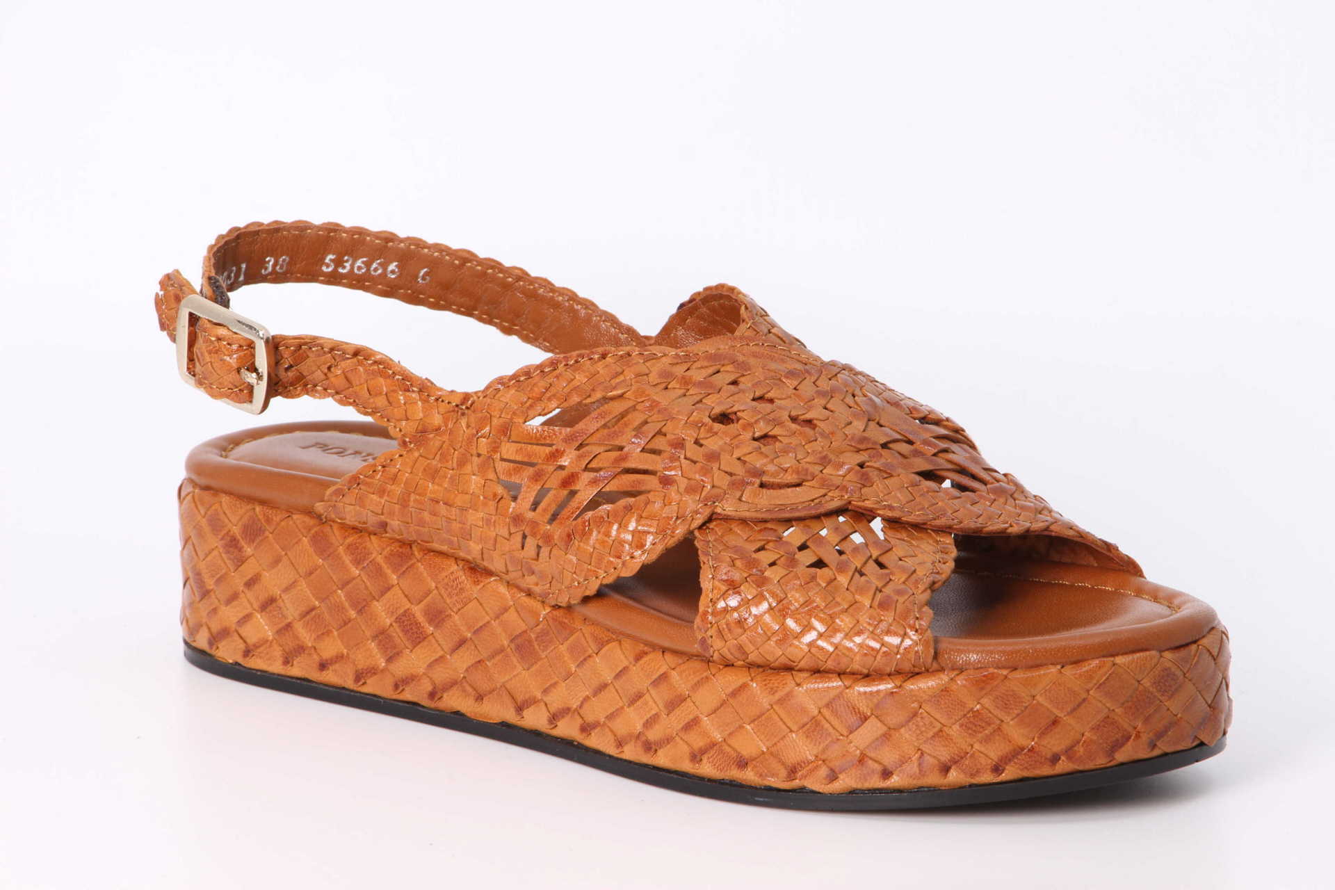 Plateau-Sandalette toffe Vorderseite