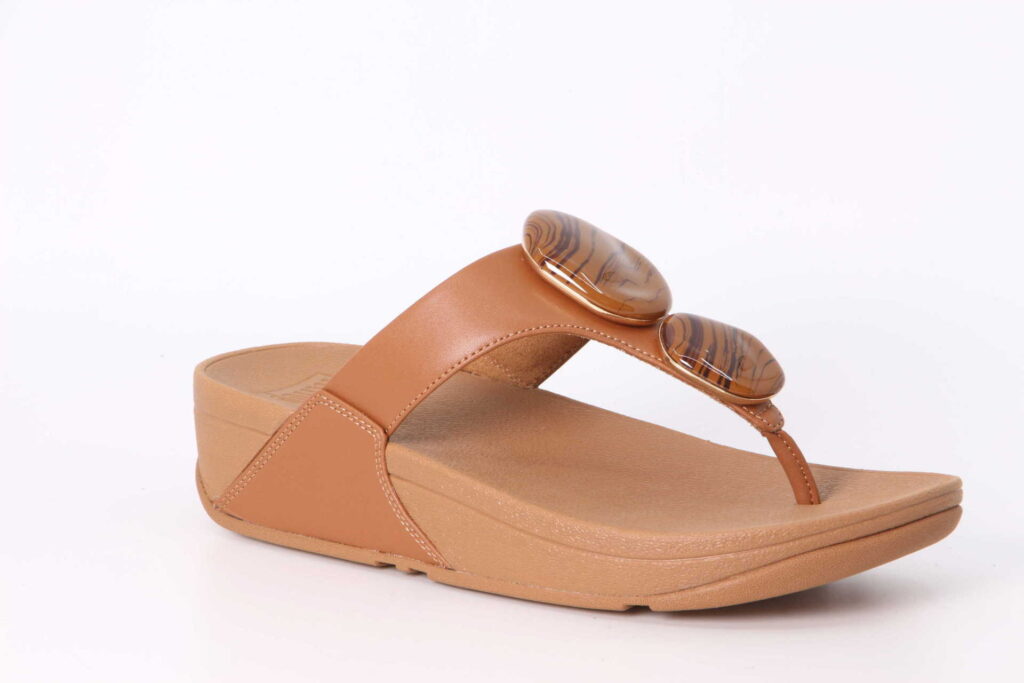 Lulu Marbled Stone deep tan Vorderseite
