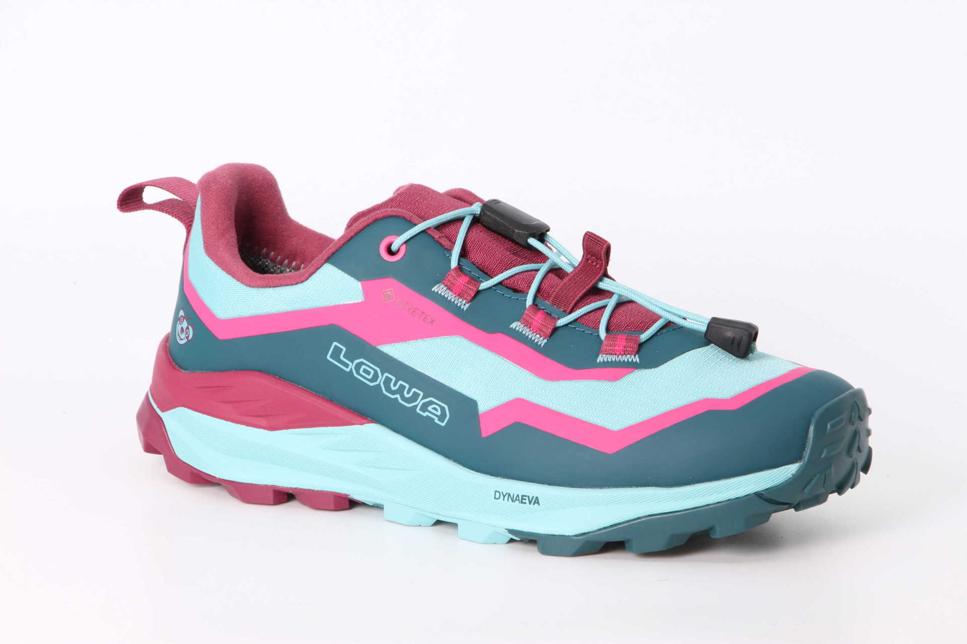 Fauli GTX Lo petrol / pink Vorderseite