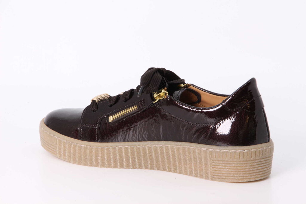 Sneaker mocca Rückseite