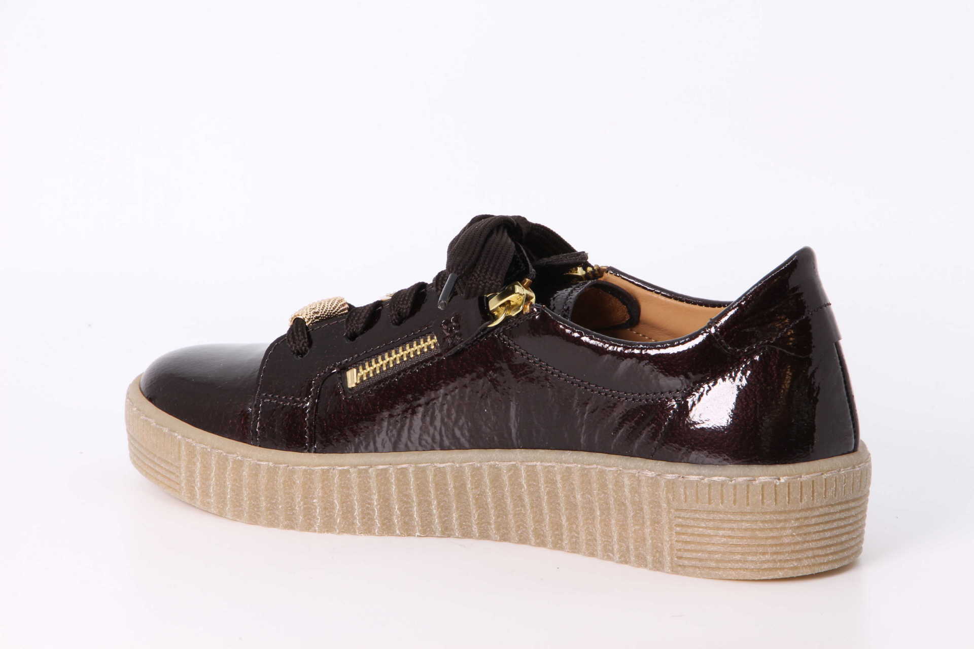 Sneaker mocca Rückseite