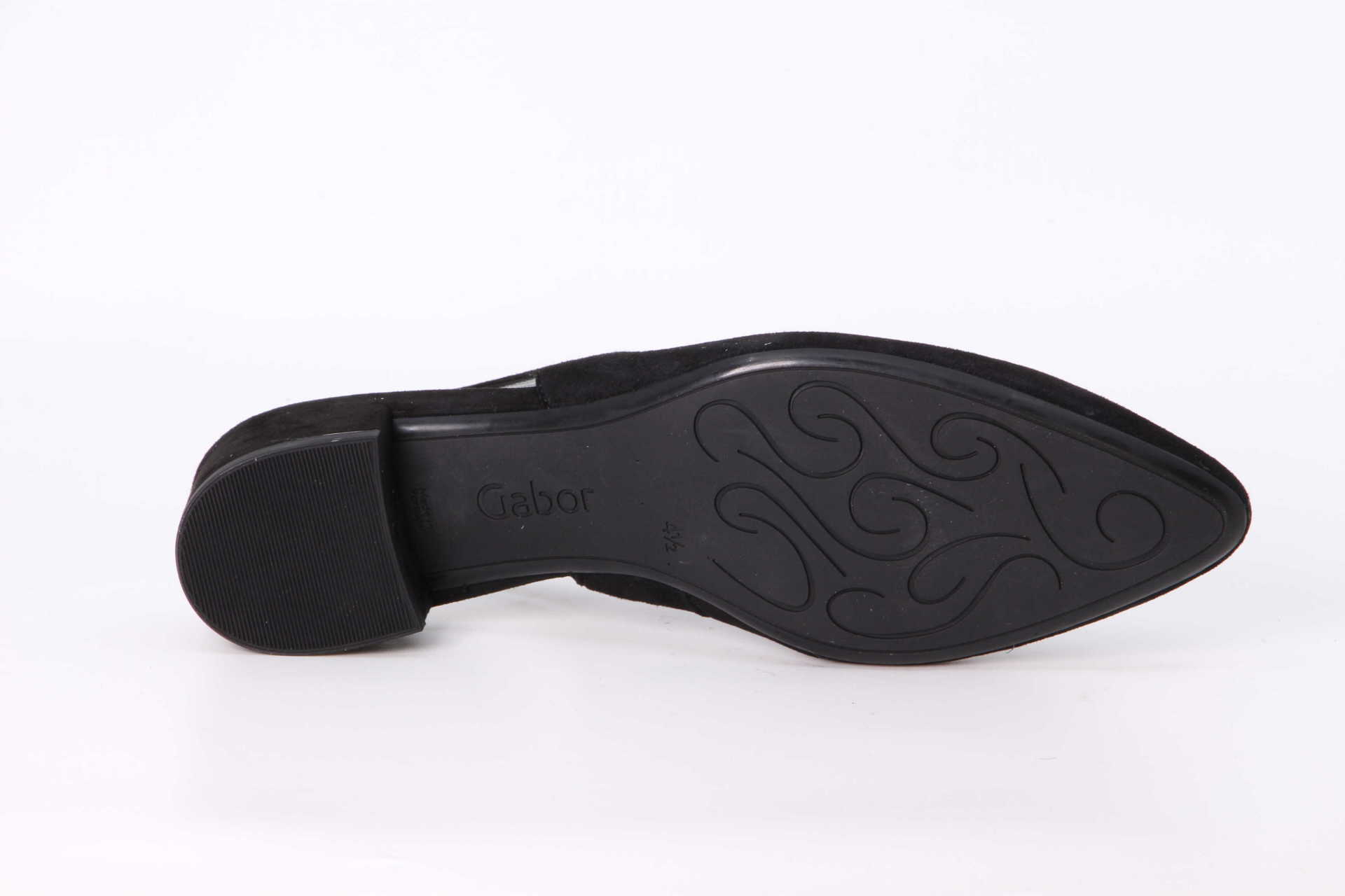 Sling-Pumps schwarz Sohle
