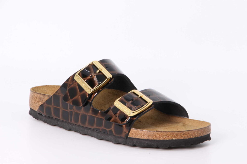 Arizona schmal brown / black Vorderseite
