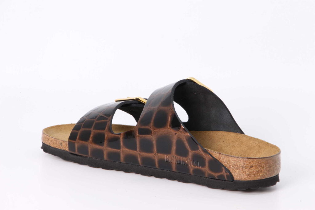 Arizona schmal brown / black Rückseite