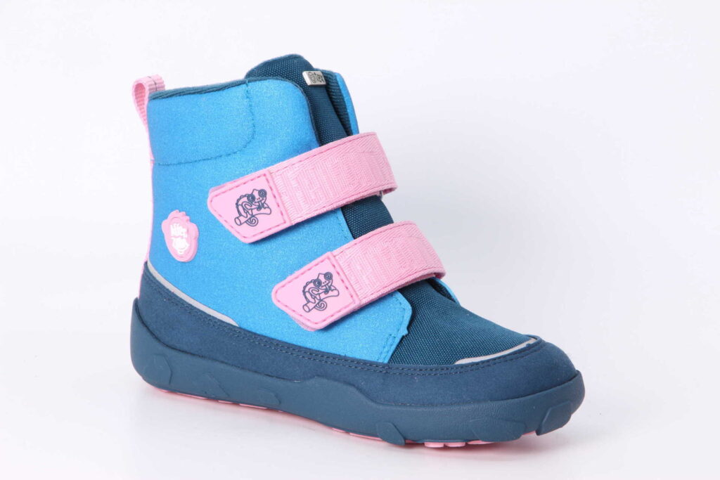 Comfy TEX vegan blau / rosa Vorderseite