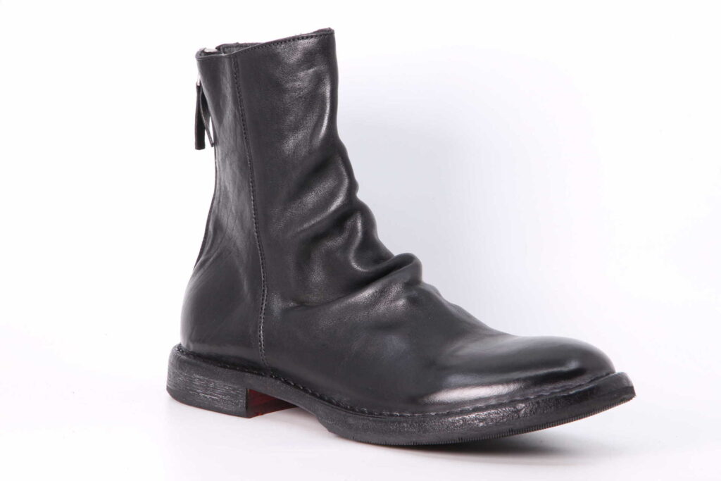 Stiefel Minsk schwarz Vorderseite