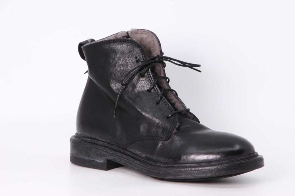 Winter-Stiefel schwarz Vorderseite