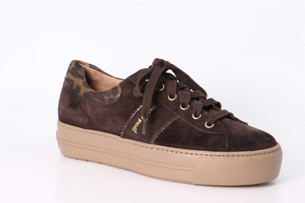 Sneaker mocca / nut Vorderseite
