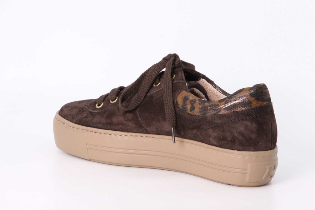 Sneaker mocca / nut Rückseite