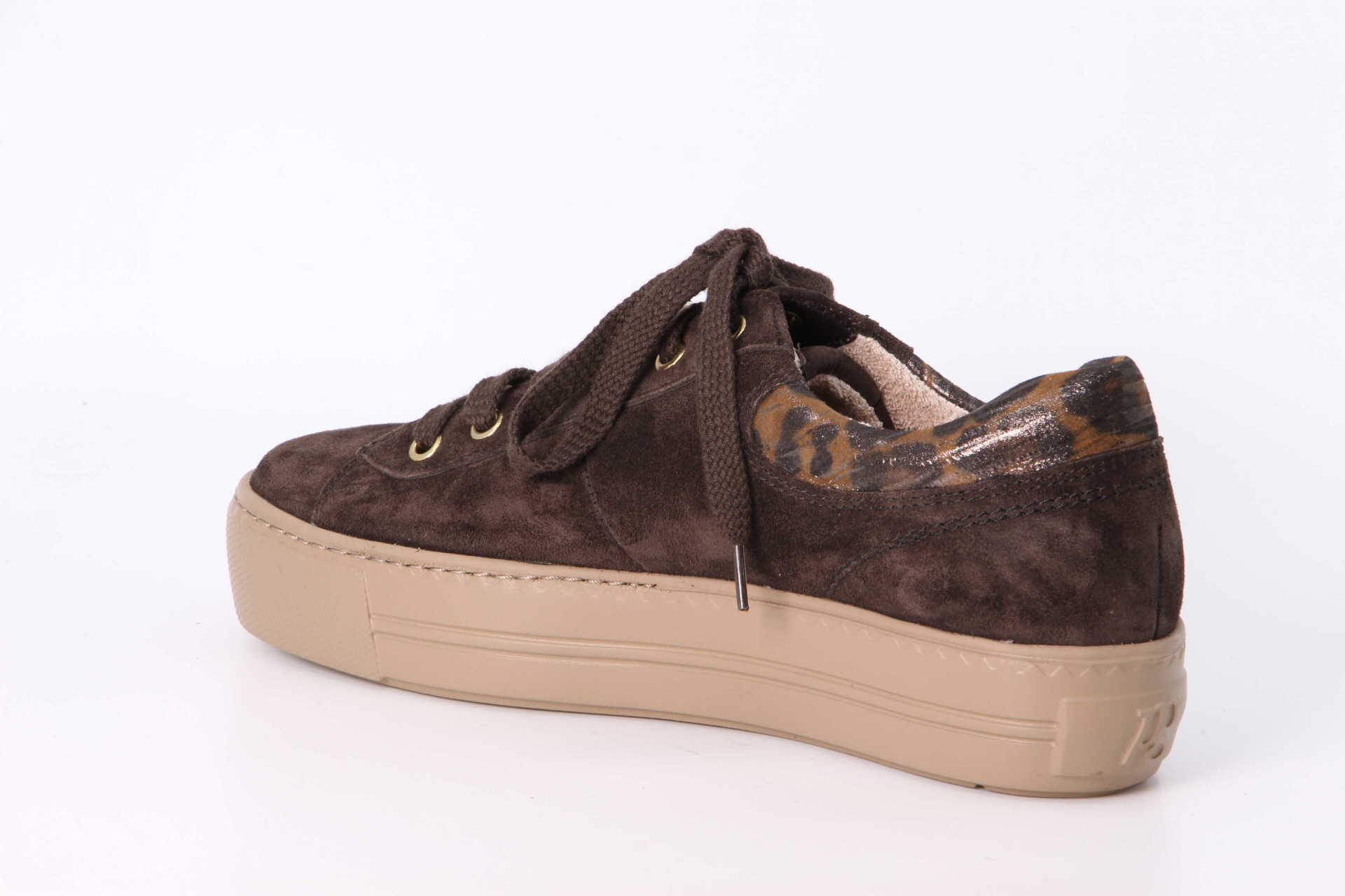 Sneaker mocca / nut Rückseite