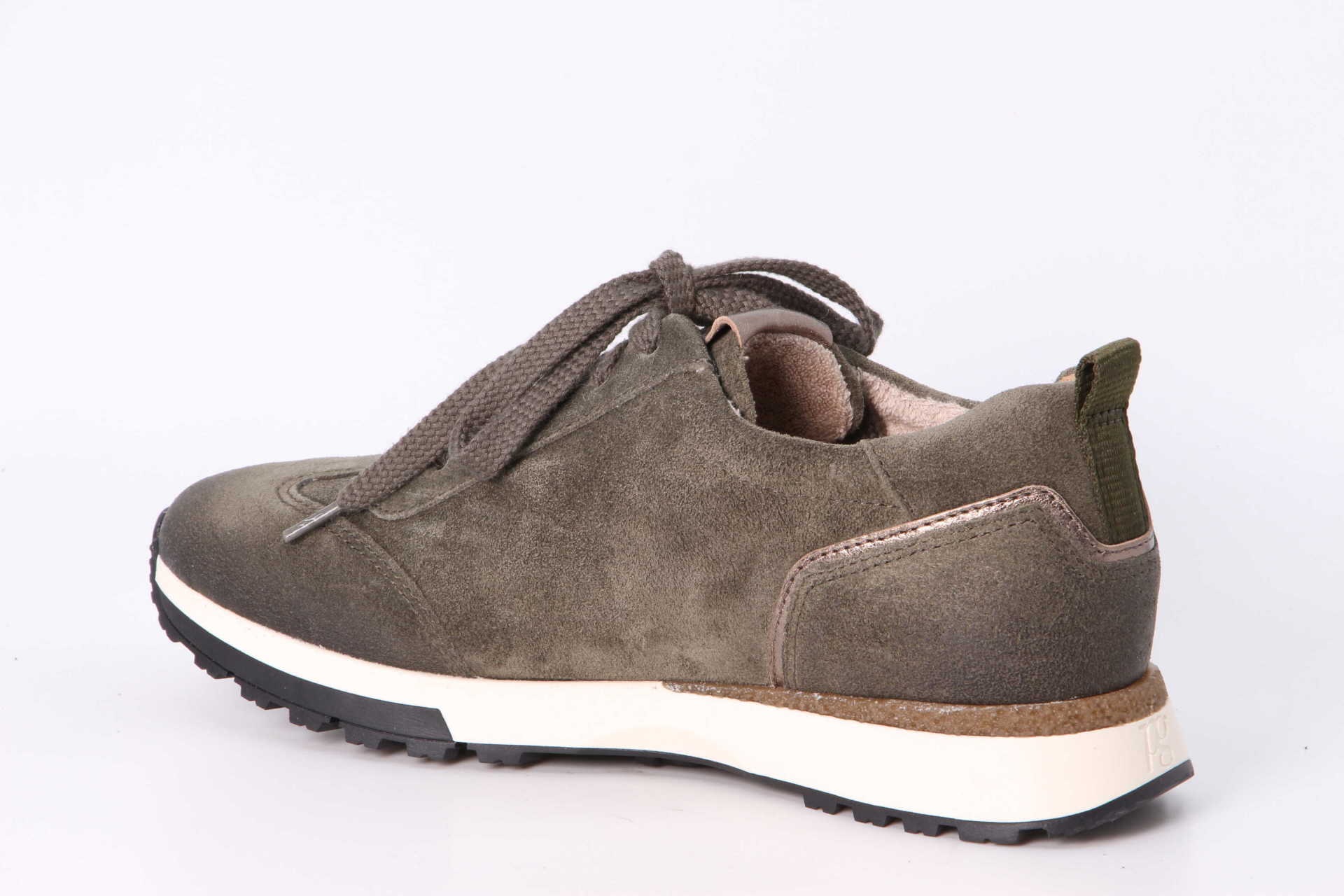 Sneaker olive / earth Rückseite