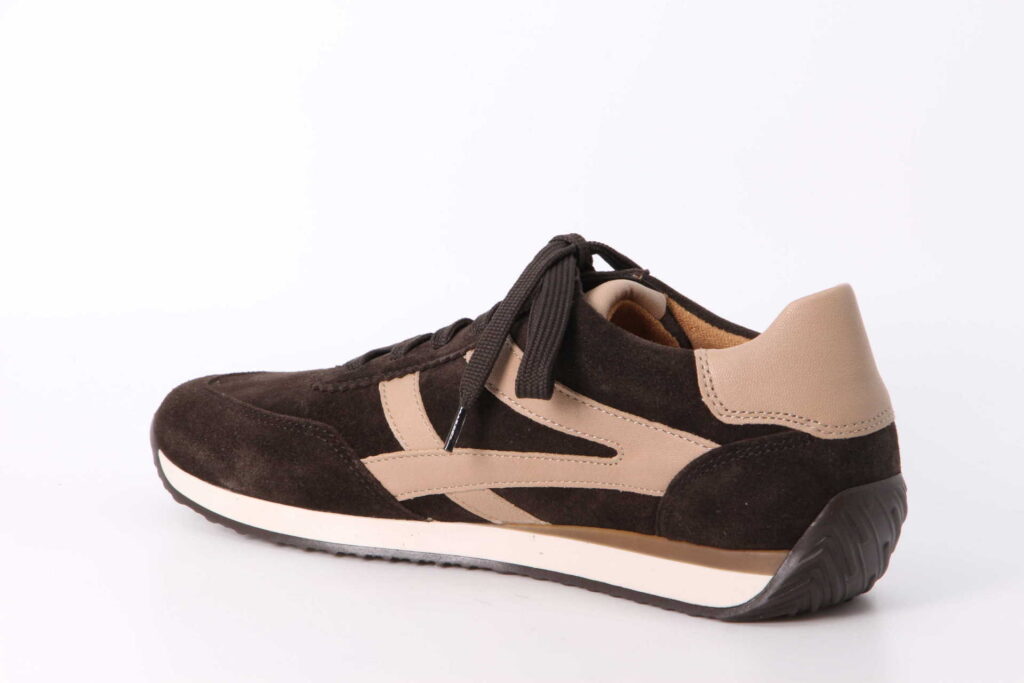 Sneaker mocca / sand Rückseite