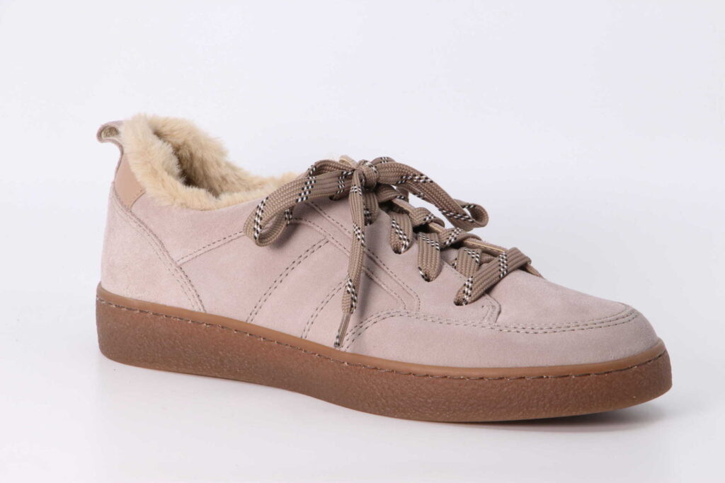 Winter-Sneaker silk / sand Vorderseite