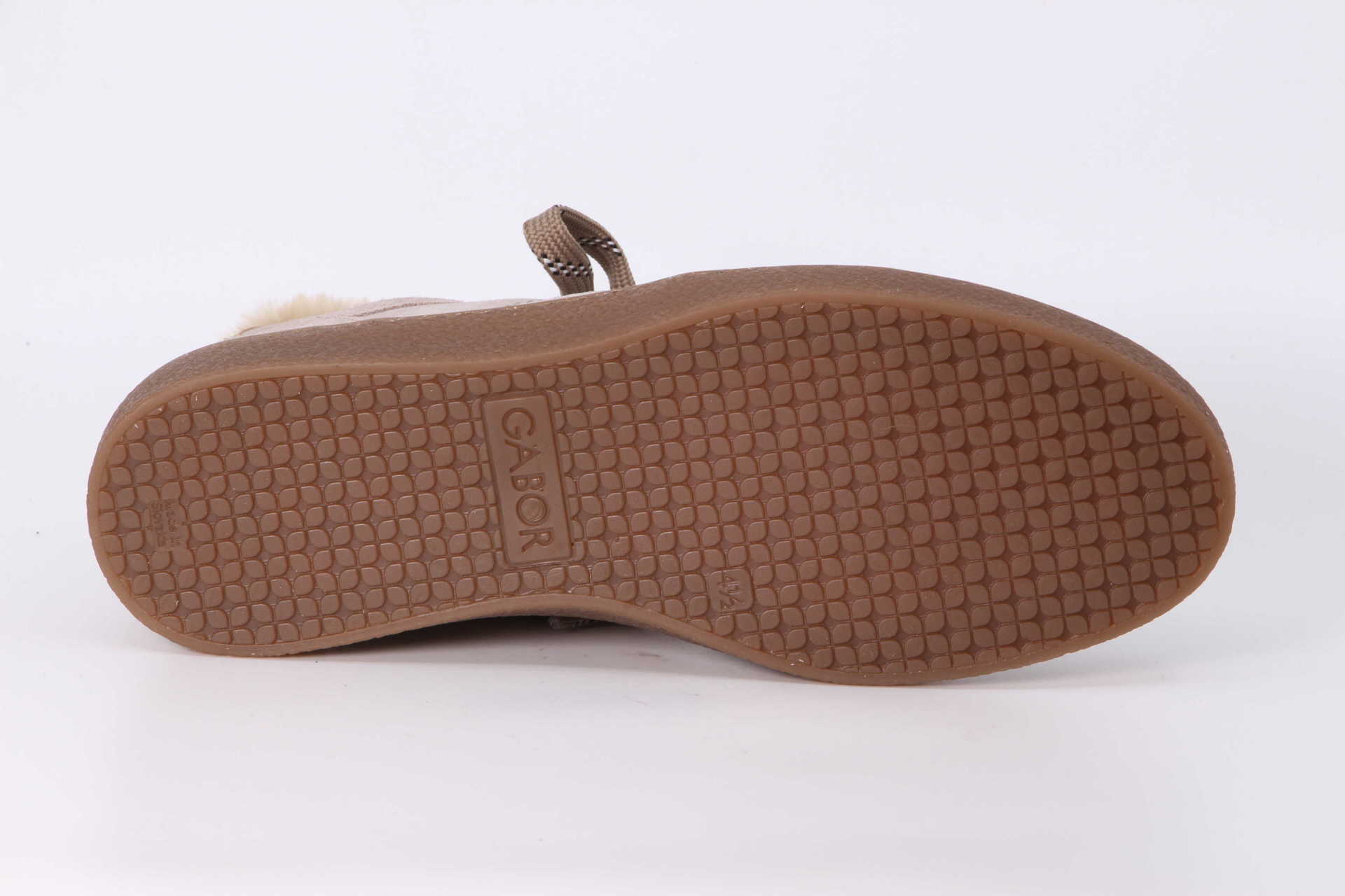 Winter-Sneaker silk / sand Sohle