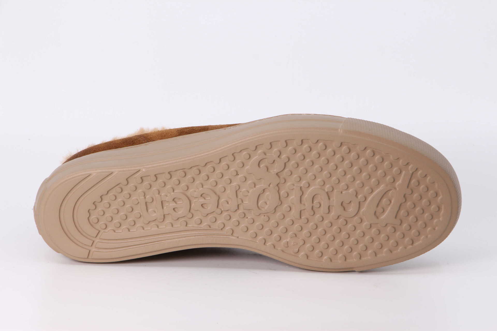Wintersneaker toffee / wood Sohle