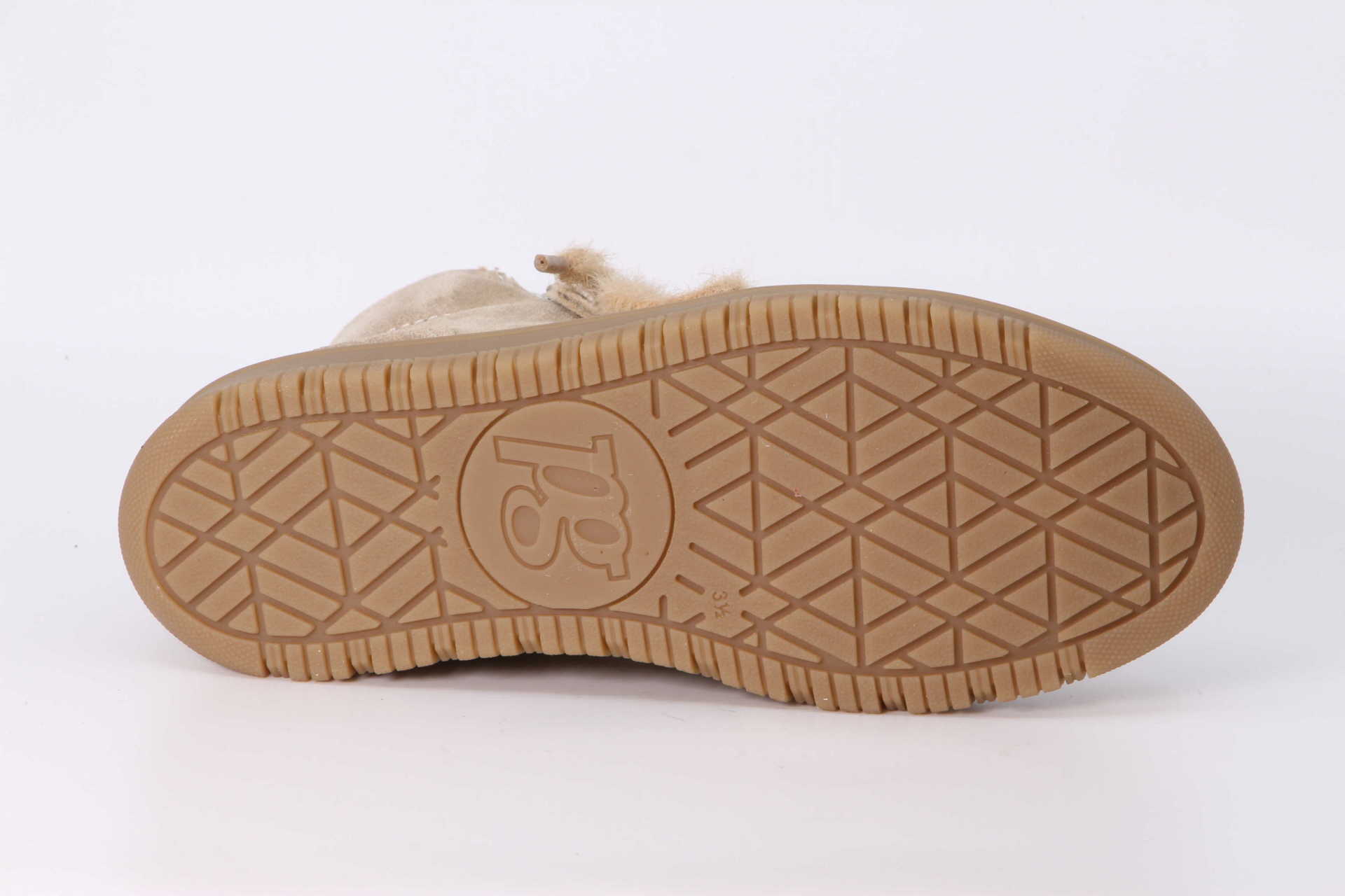 Hi-Top Sneaker grain / creme Sohle