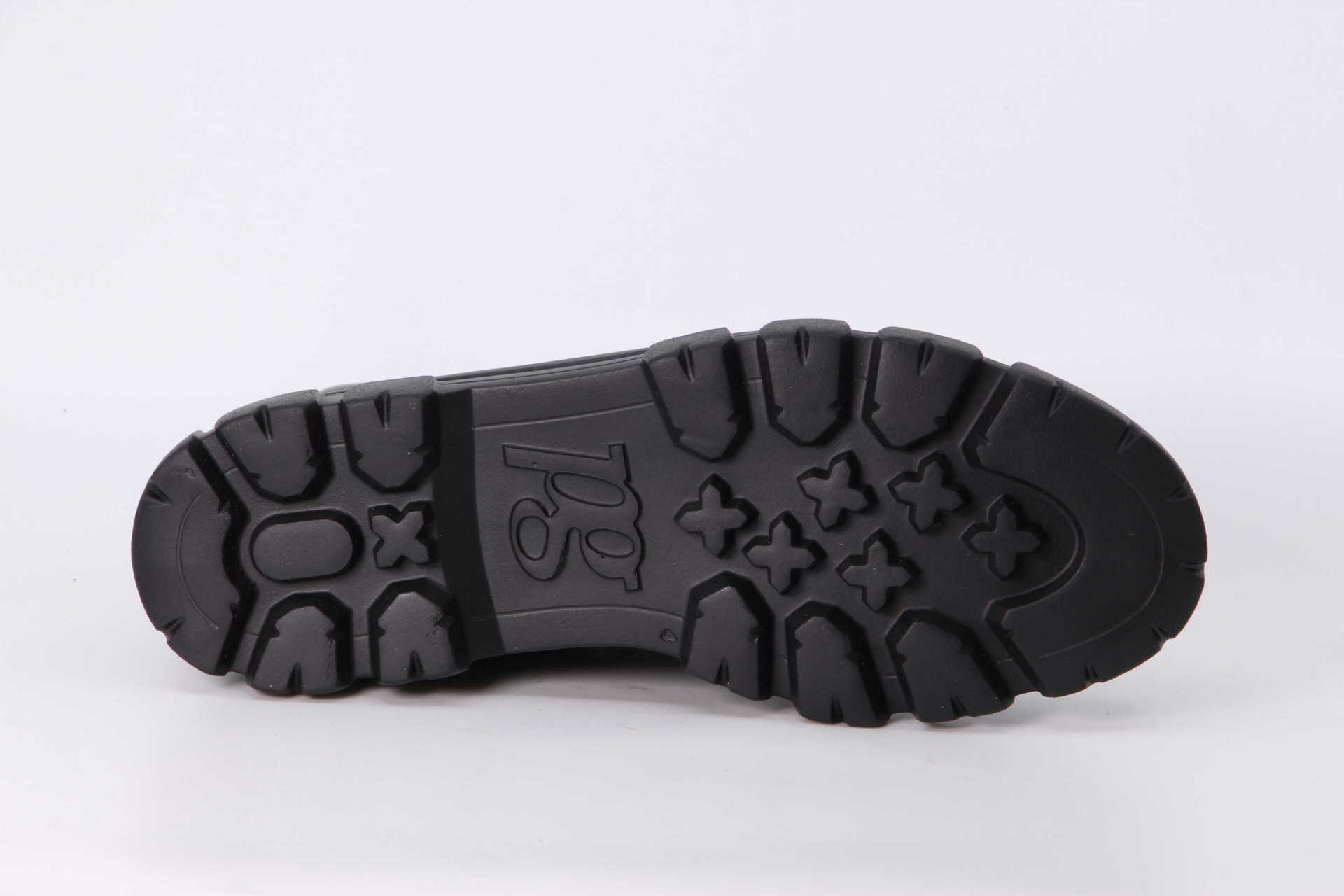 Stiefelette schwarz Sohle